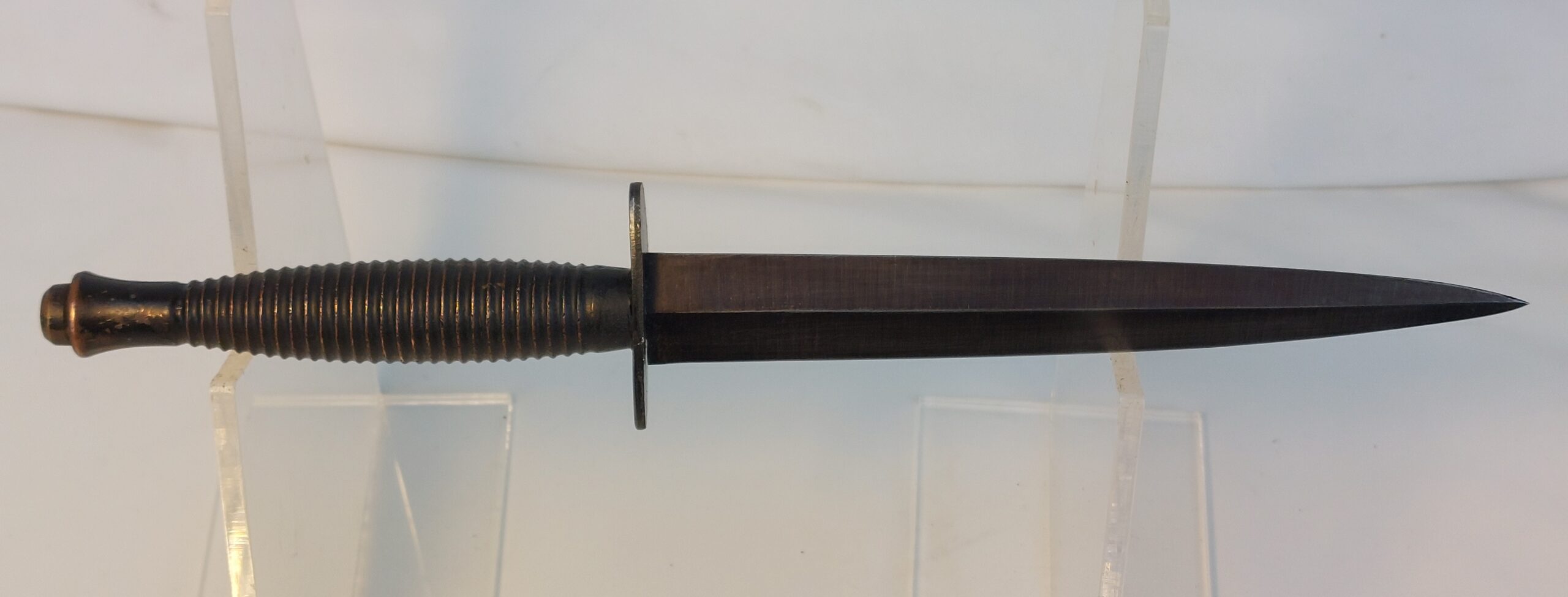 3rd Pattern Fairbairn Sykes Dagger. "William Rodgers, Sheffield England", "WD" Marked - Image 2