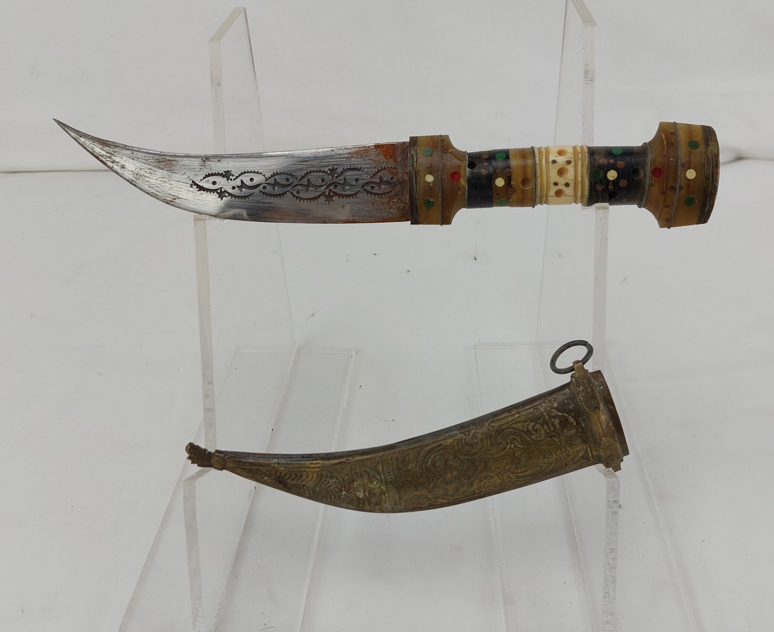 Arab Jambiya with Brass Scabbard