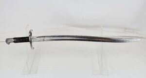 British 1856 Pattern Yataghan Sword Bayonet Belonging to Cpt. M A Smith, Royal Artillery