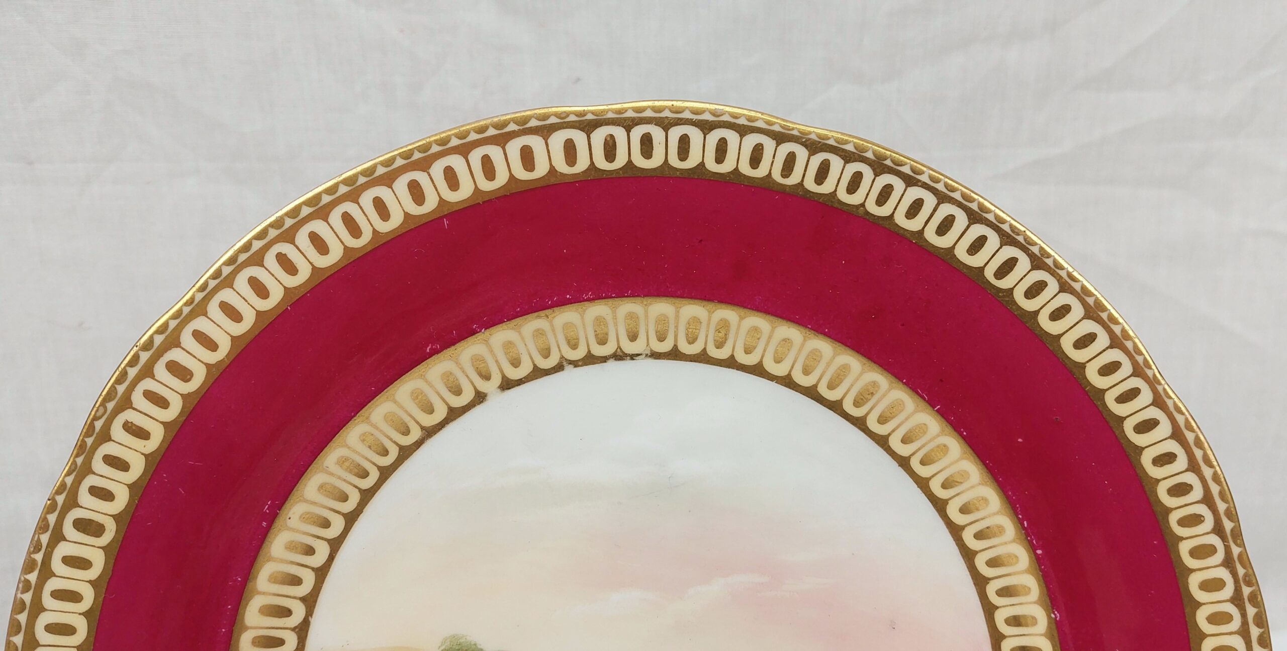 Circa 1830 John Ridgeway Pair Of Plates With Scottish Lochs And Castles - Image 4