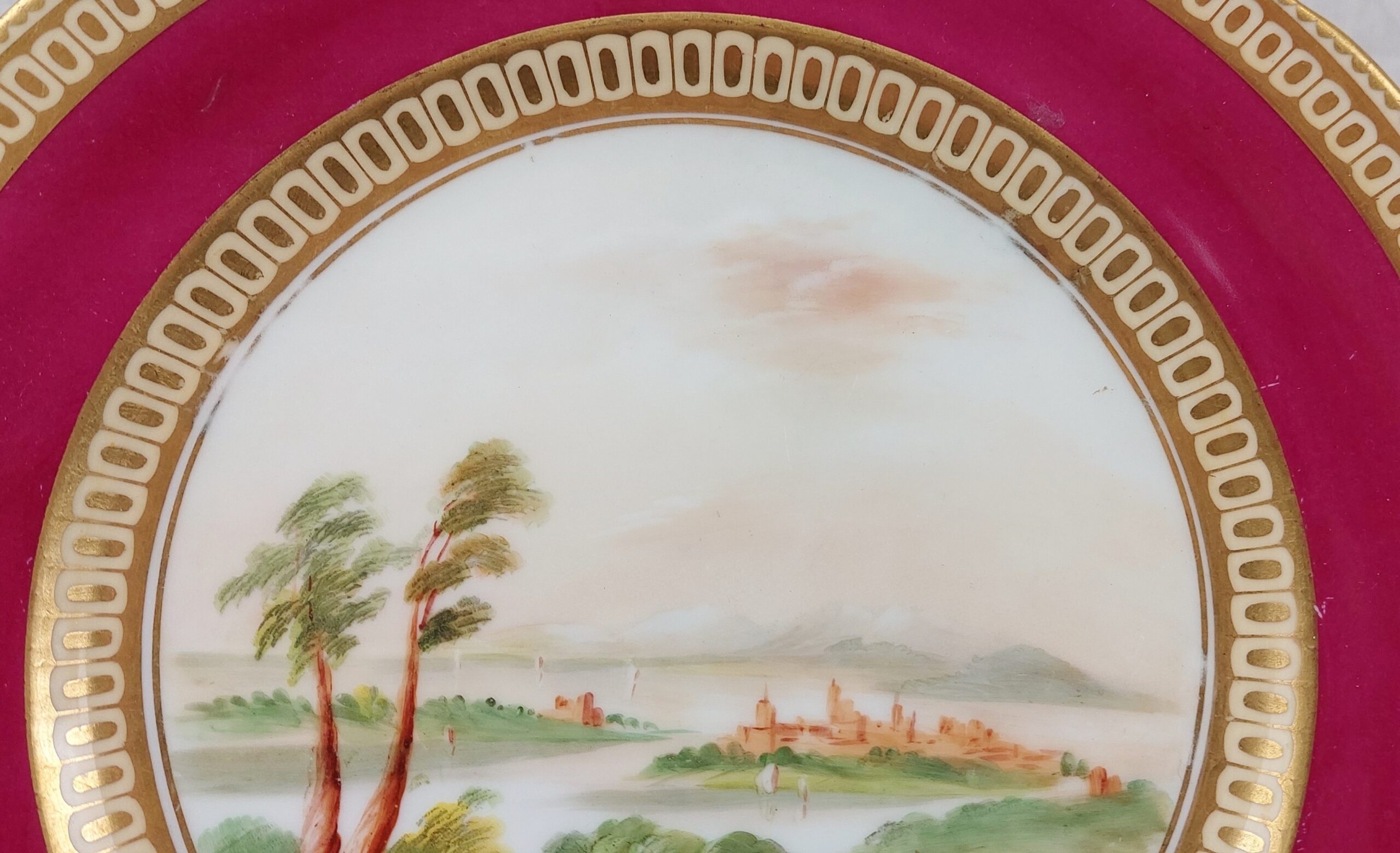 Circa 1830 John Ridgeway Pair Of Plates With Scottish Lochs And Castles - Image 8
