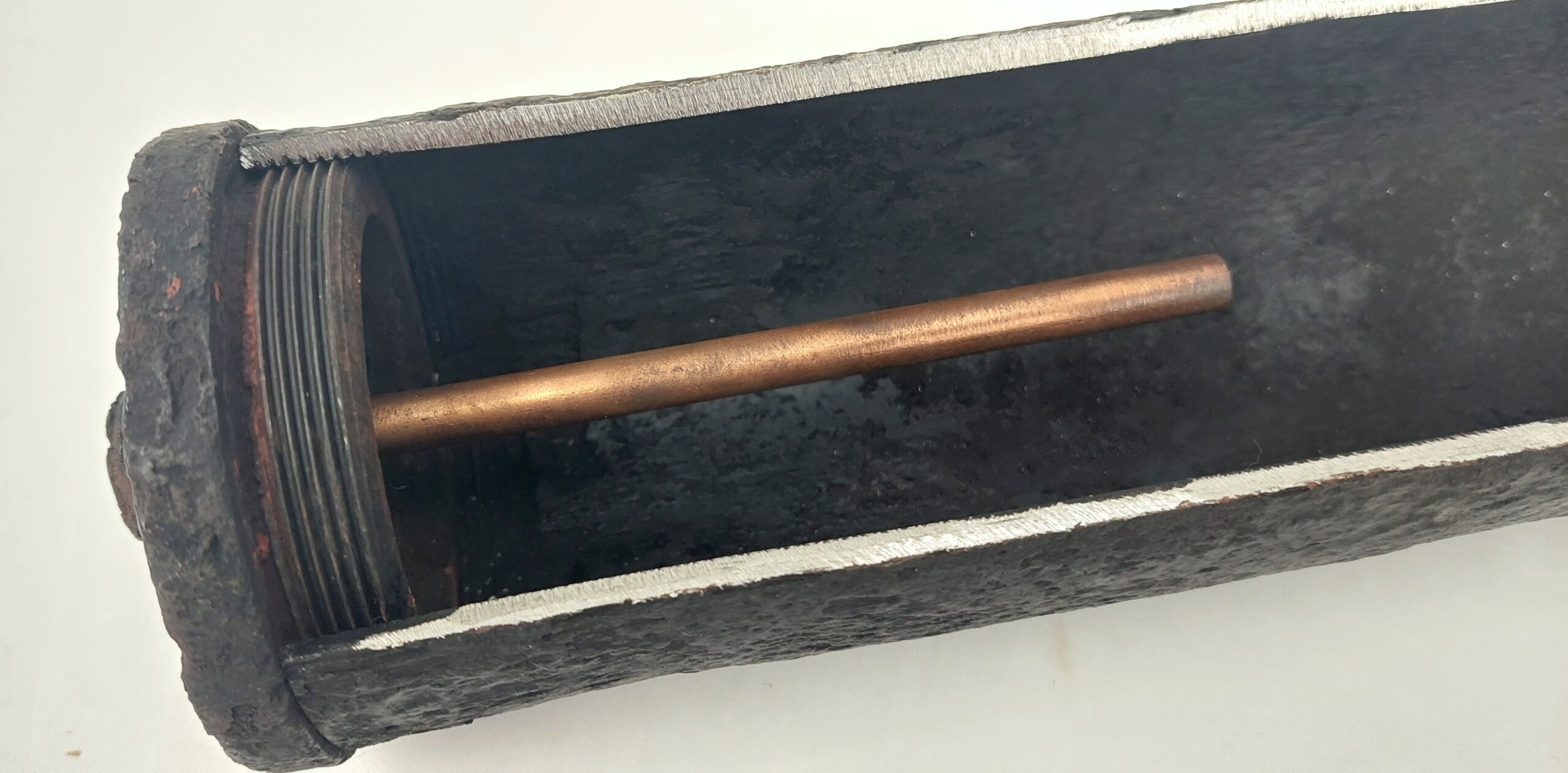 Cutaway Inert WW1 British Stokes Mortar Bomb For Training Practice - Image 6