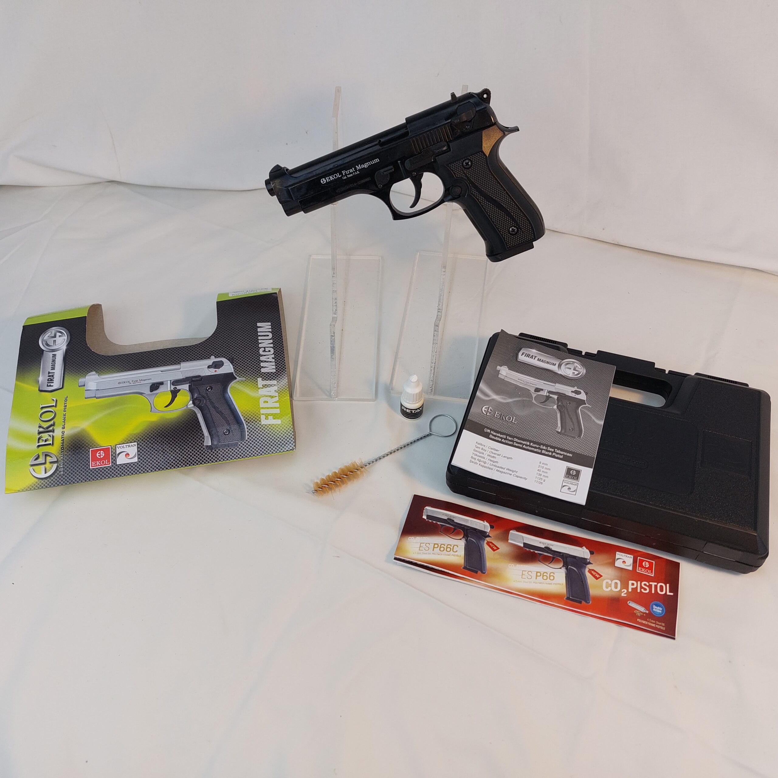 EKOL Firat Magnum Cal 9mm Semi-Automatic Blank Pistol