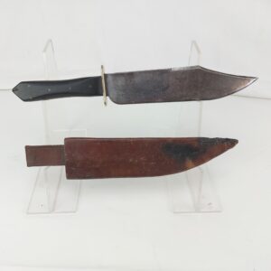 Early 19th Century American Bowie Knife with Original Scabbard