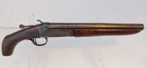 H.W. Cooey Sawn off Single Barreled Shotgun 12 Bore. c.1961. Model 84. Deactivated