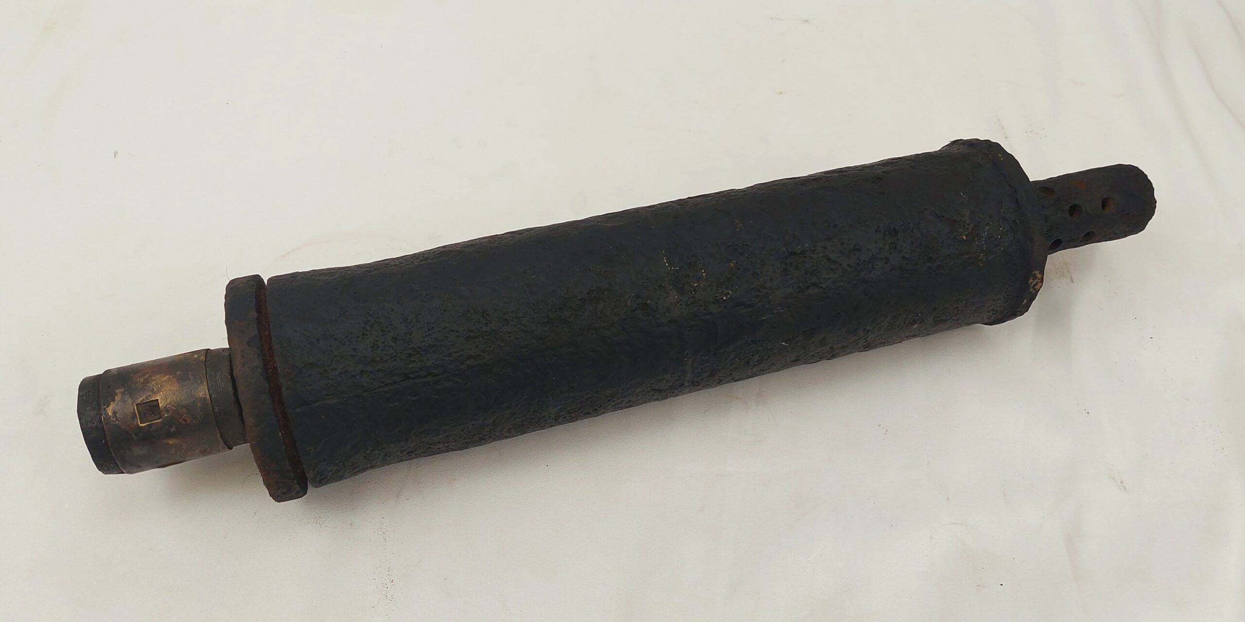 Inert WW1 British Stokes Mortar Bomb With Always Fuse