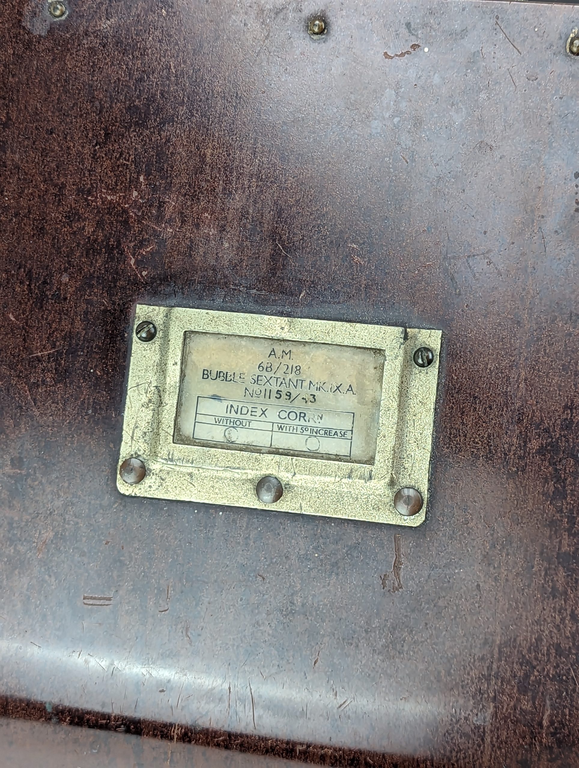 Air Ministry WW2 Bubble Sextant Mk 1XA Dated 1943 - Image 15