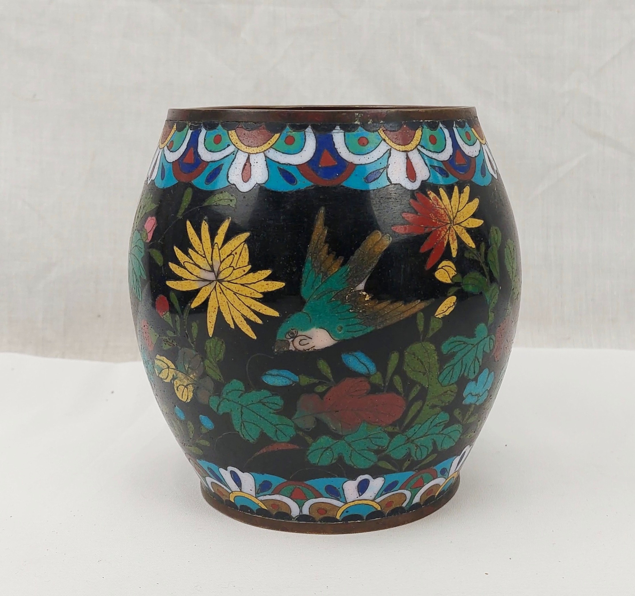 Chinese Cloisonne Pot