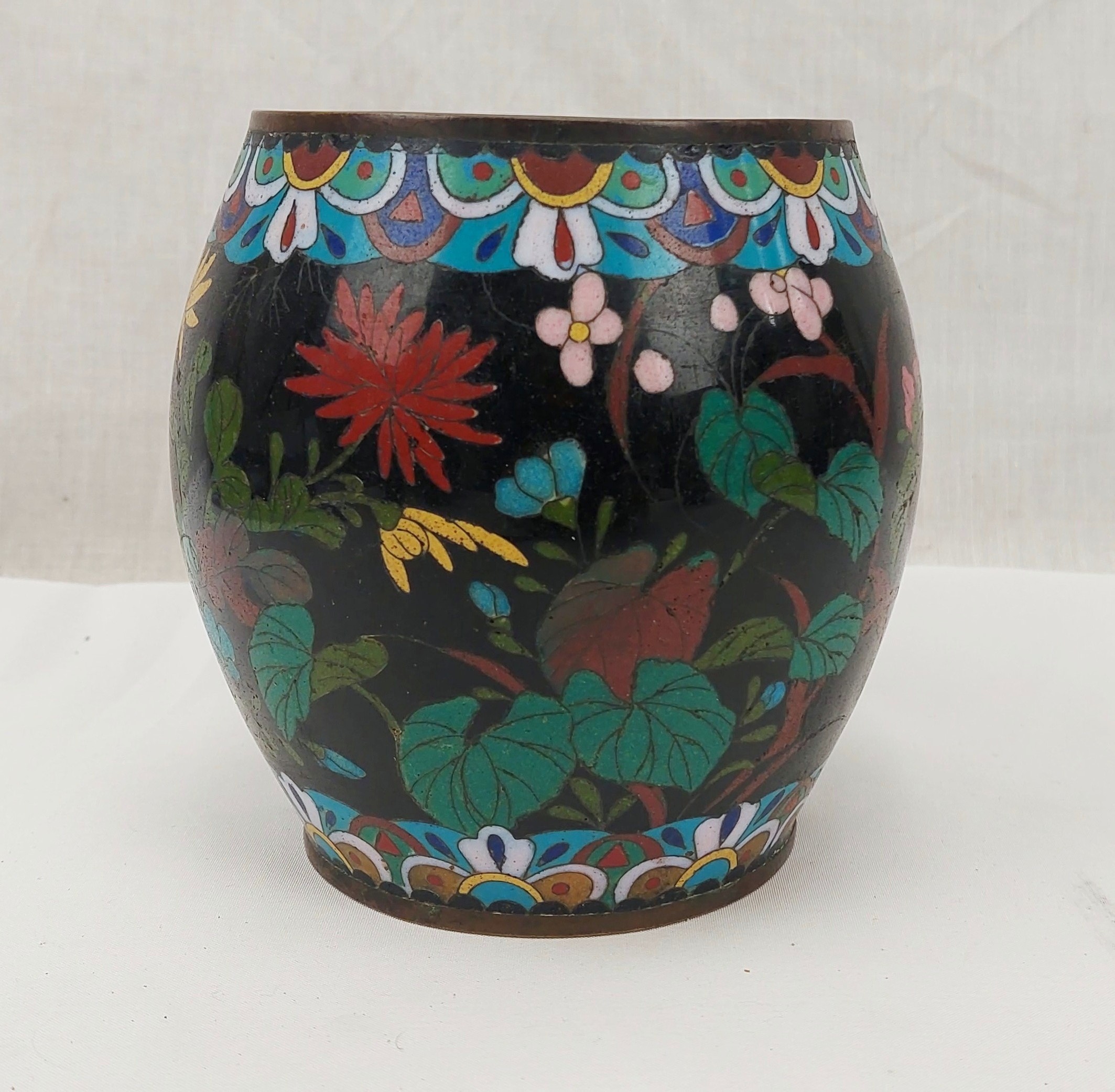 Chinese Cloisonne Pot - Image 2