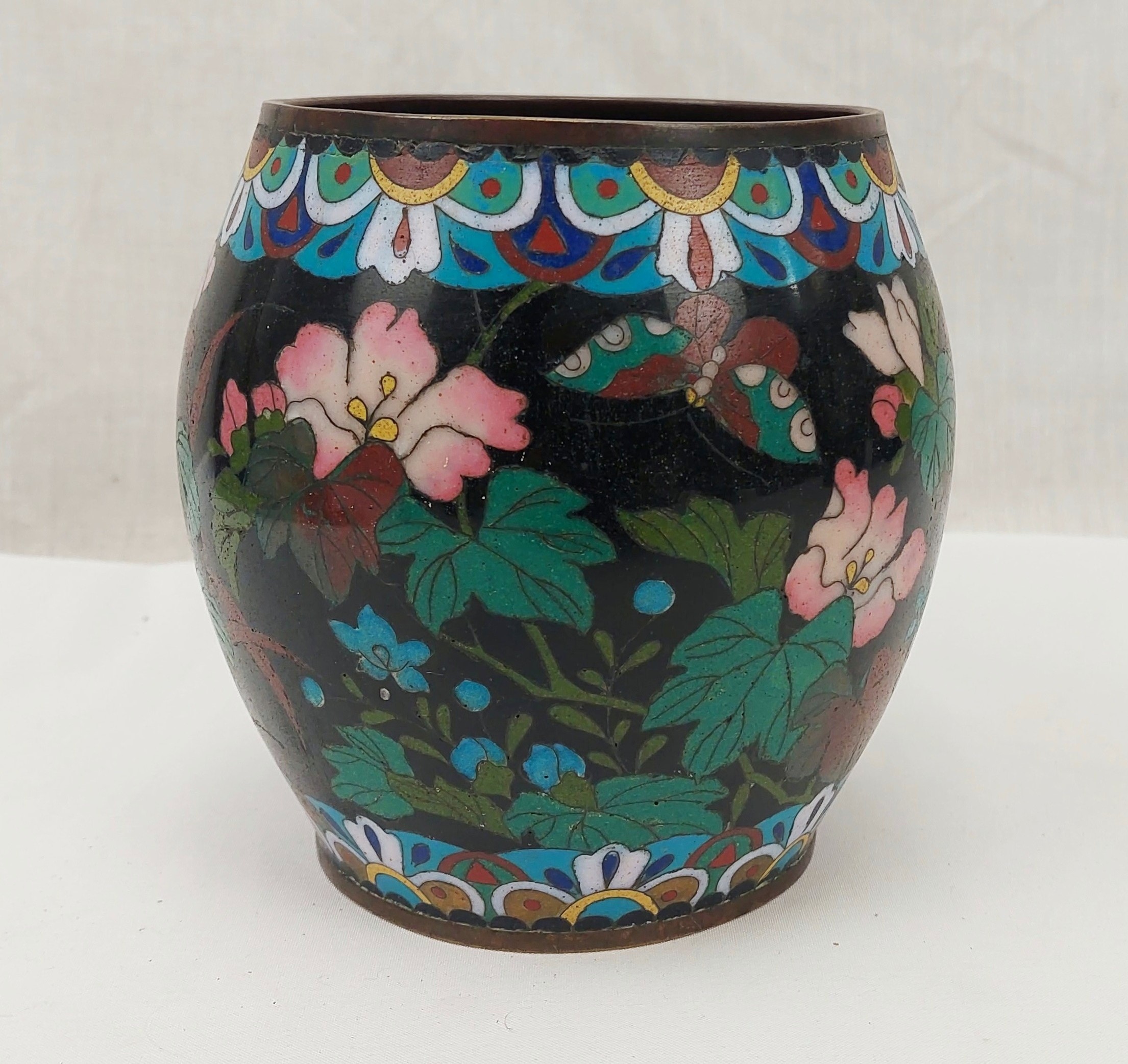 Chinese Cloisonne Pot - Image 3