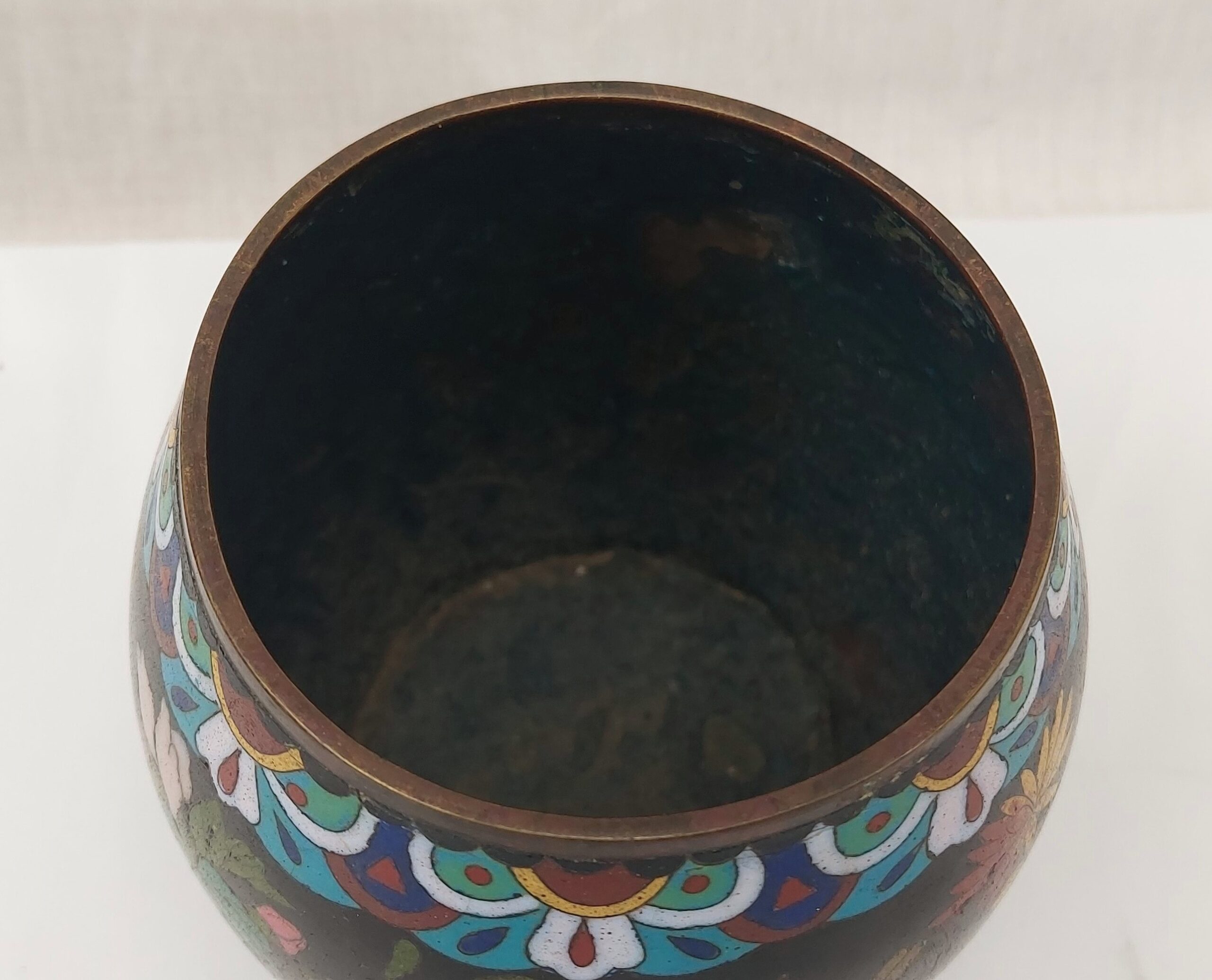 Chinese Cloisonne Pot - Image 6
