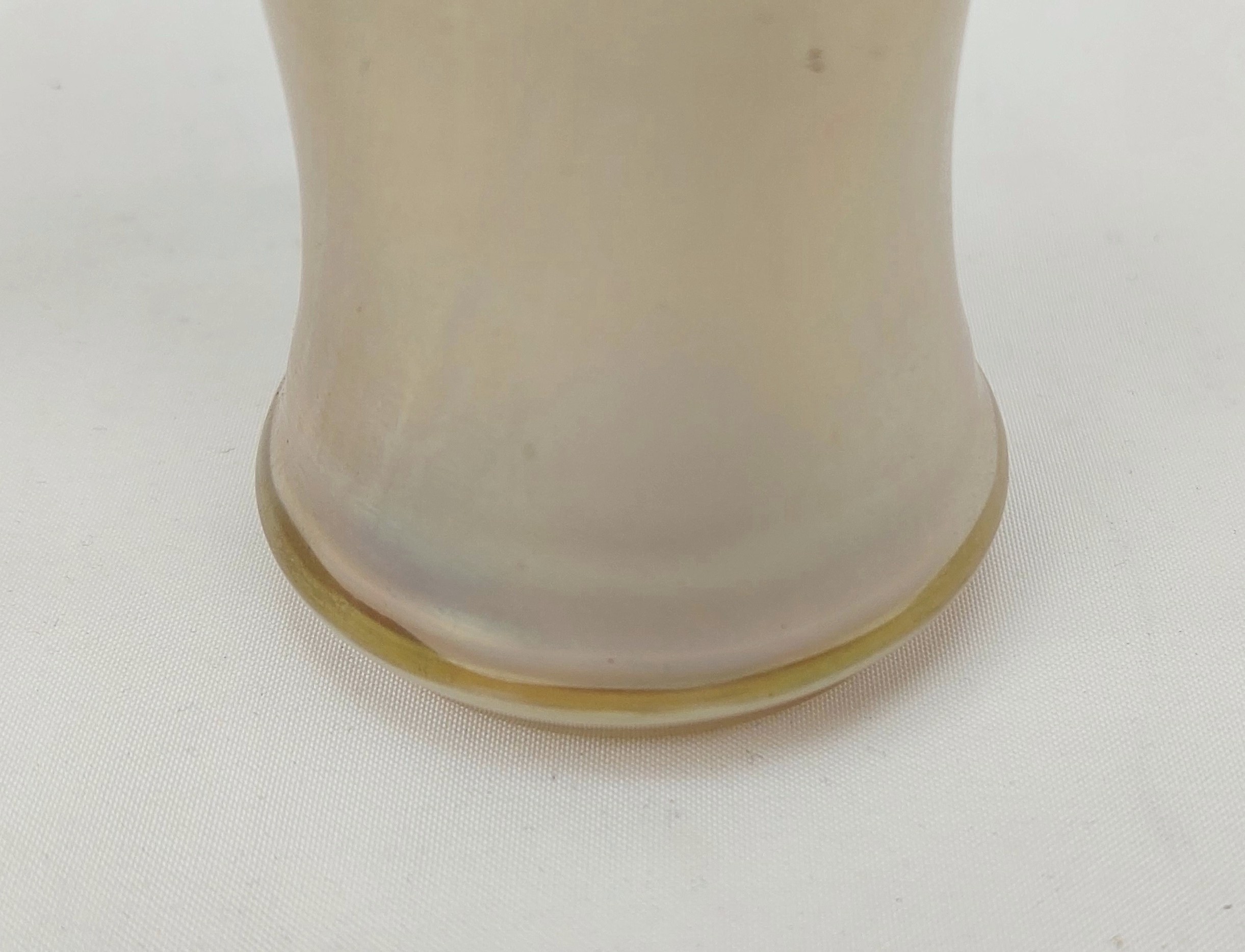 London 1911 Silver Topped Pair Of Art Nouveau Glass Vases - Image 7