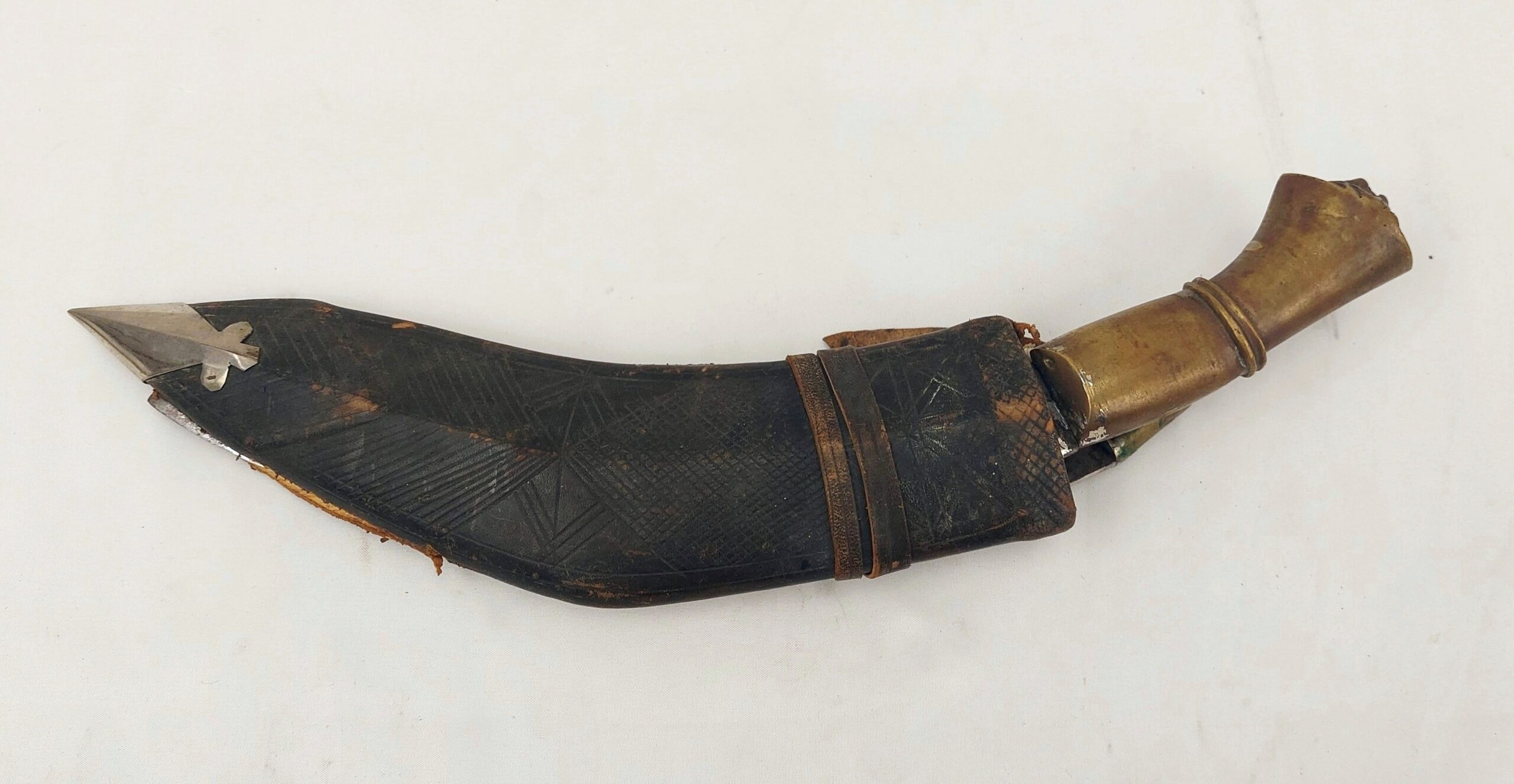 Nepalese Kukri And Scabbard