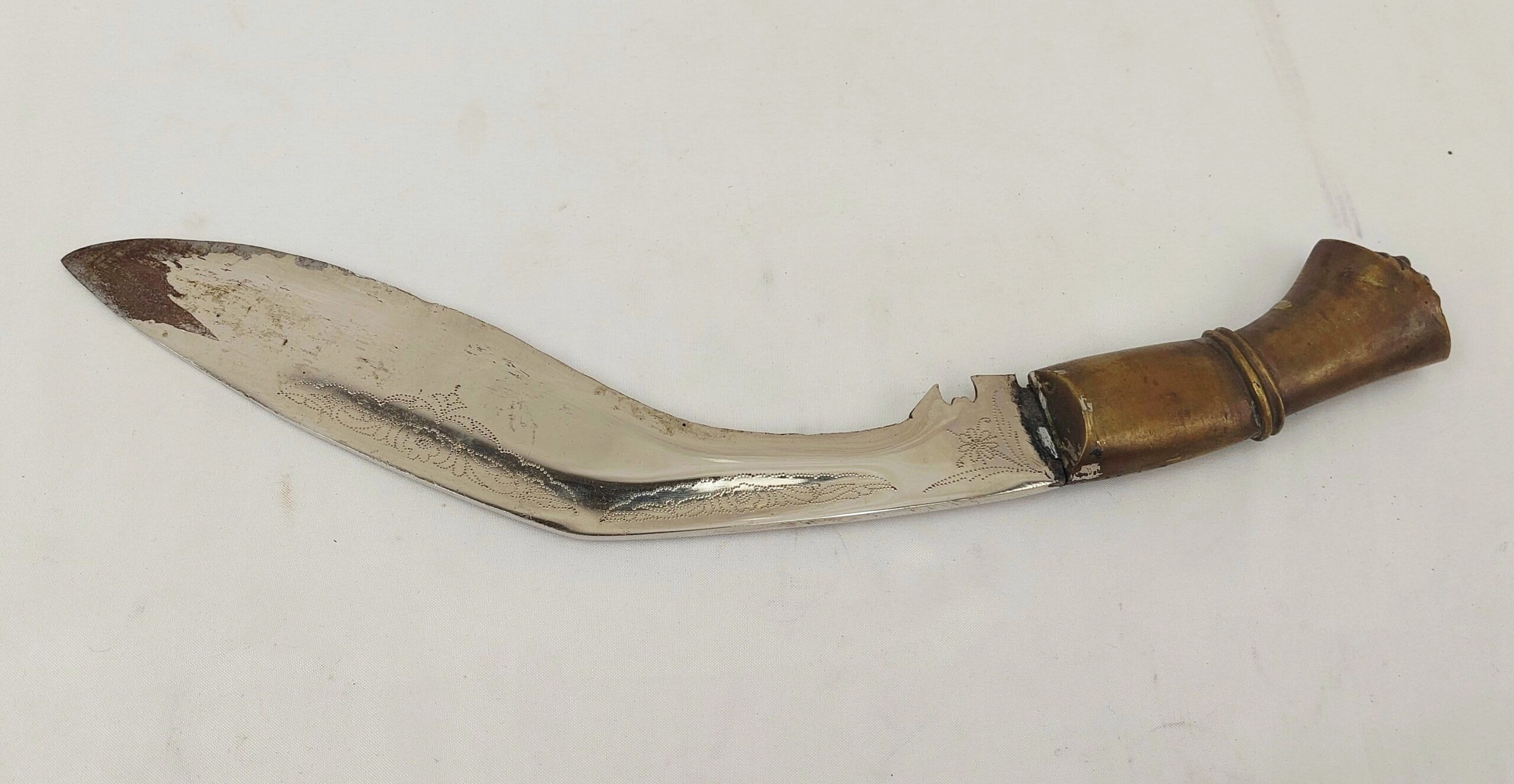 Nepalese Kukri And Scabbard - Image 4