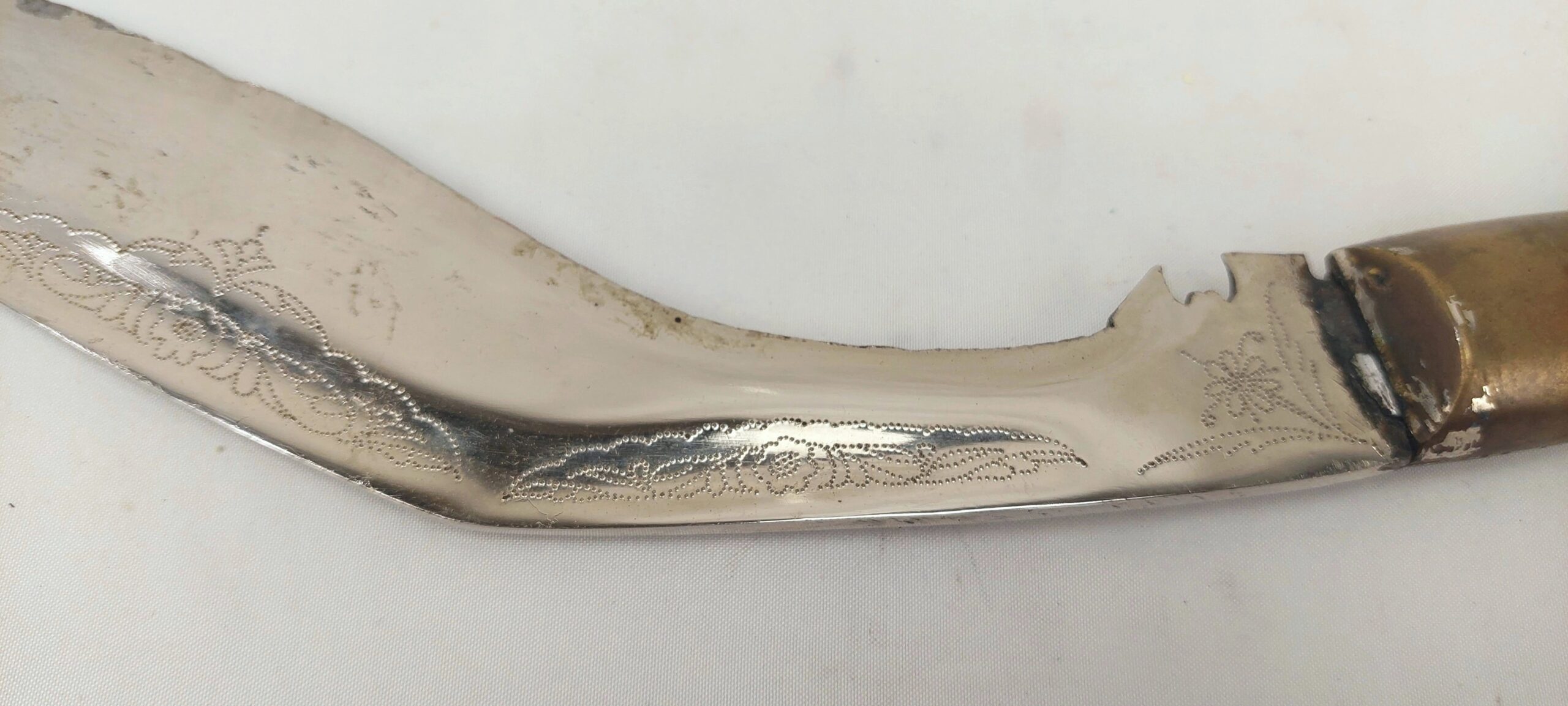 Nepalese Kukri And Scabbard - Image 5