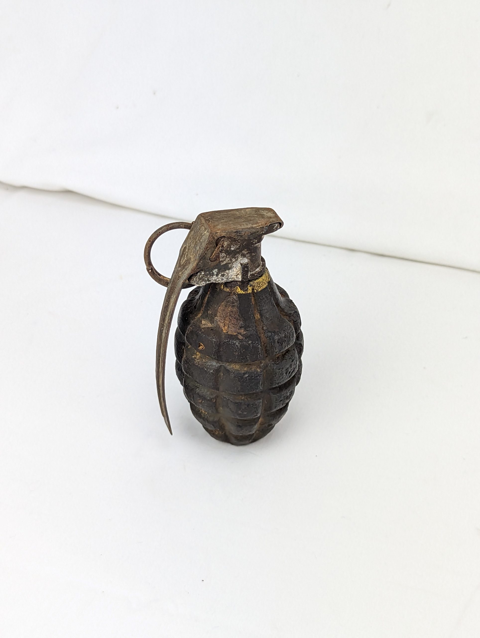 Inert WW2 US MkII Pineapple Grenade Found in the Ardennes - Image 5