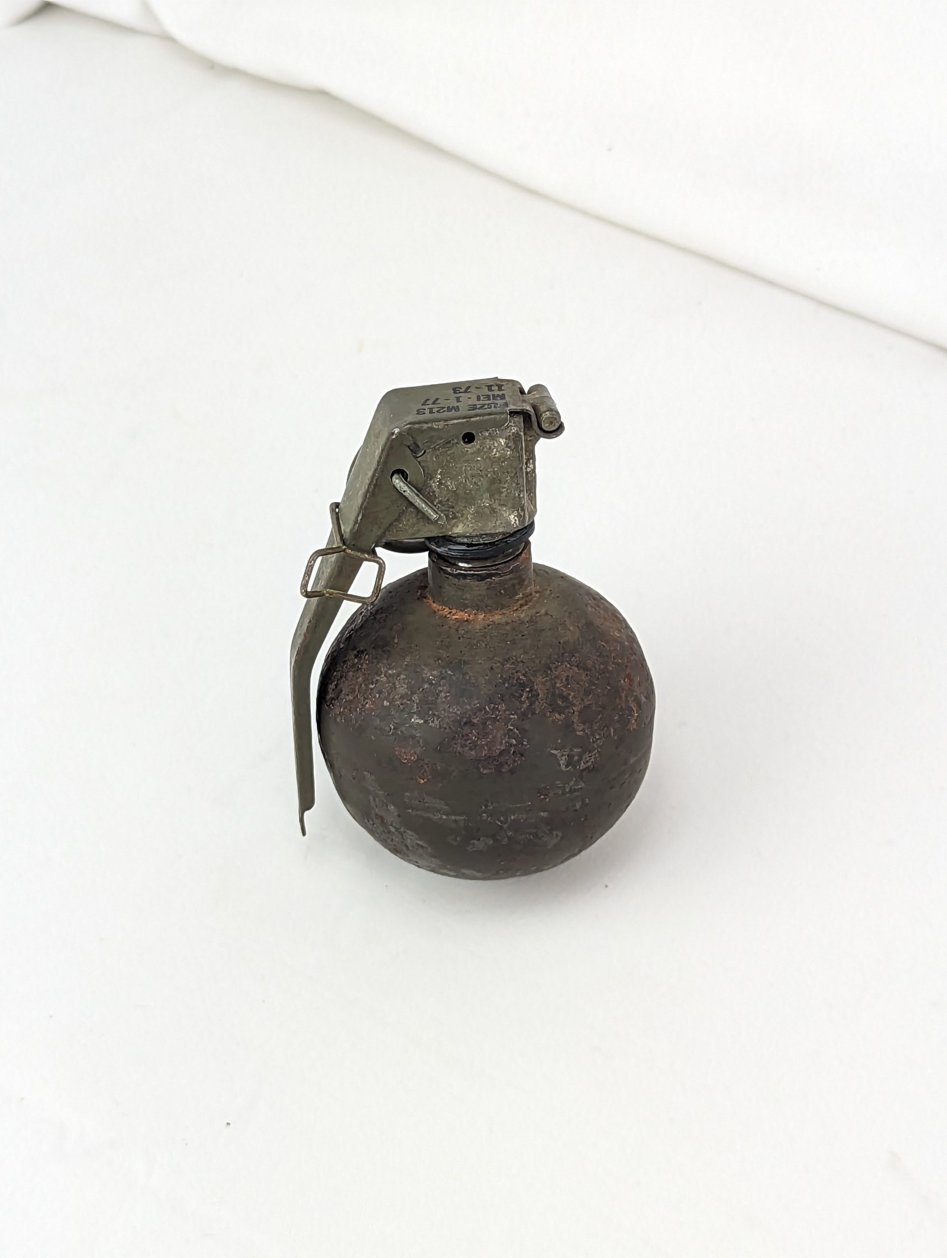 Original M67 Vietnam War US “Baseball” Grenade - Image 2