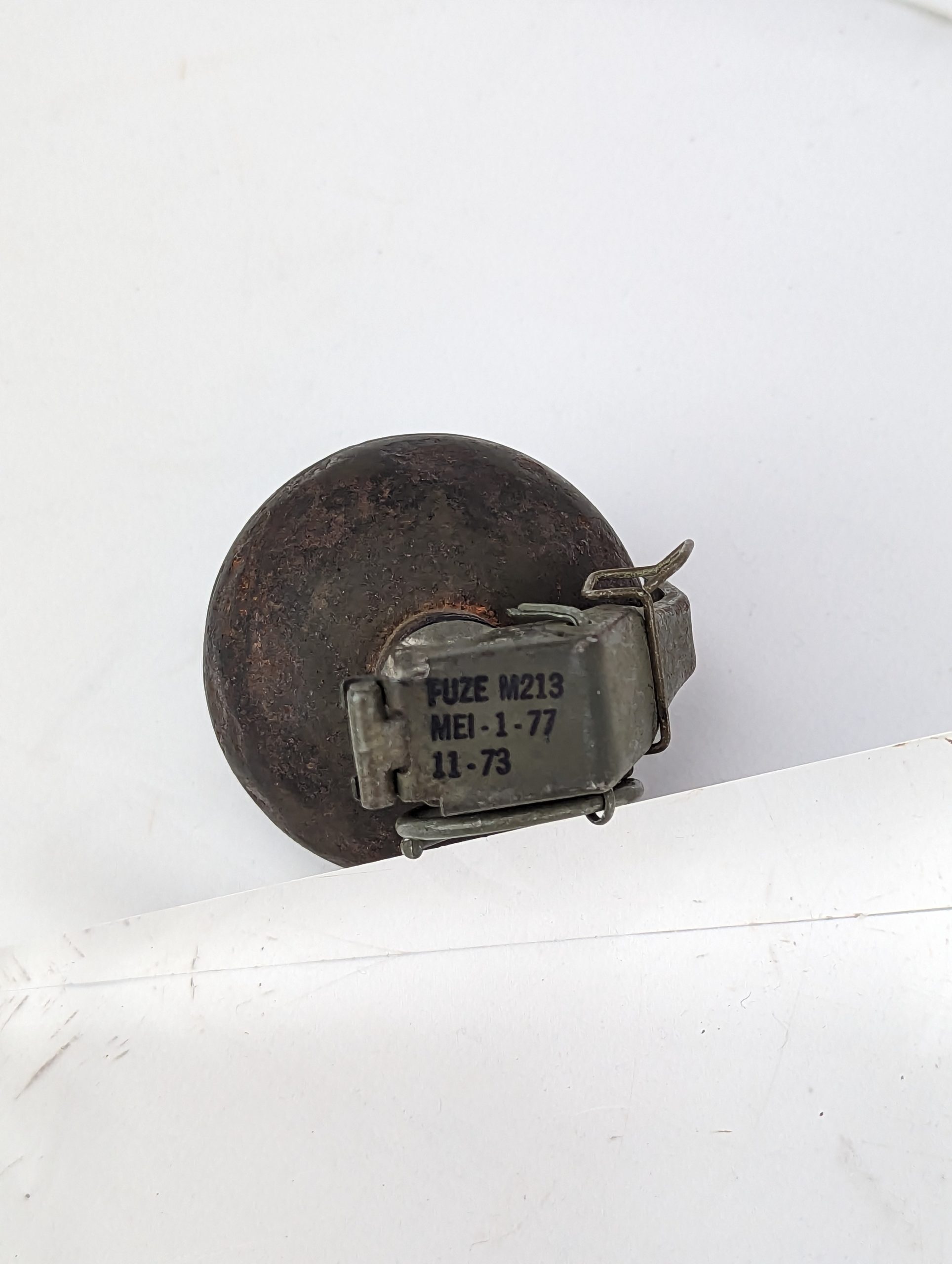 Original M67 Vietnam War US “Baseball” Grenade - Image 3