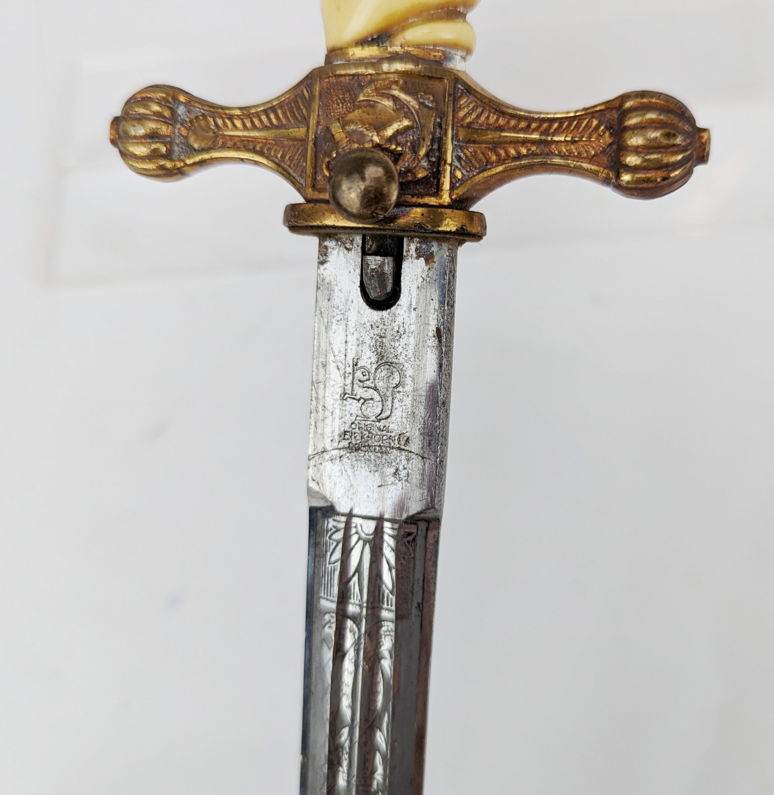 Original WW2 German Kriegsmarine Officer’s Dress Dagger - Image 6