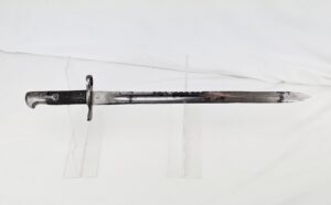 1875 Pattern Sawback Bayonet and Scabbard for Martini Henry Rifle