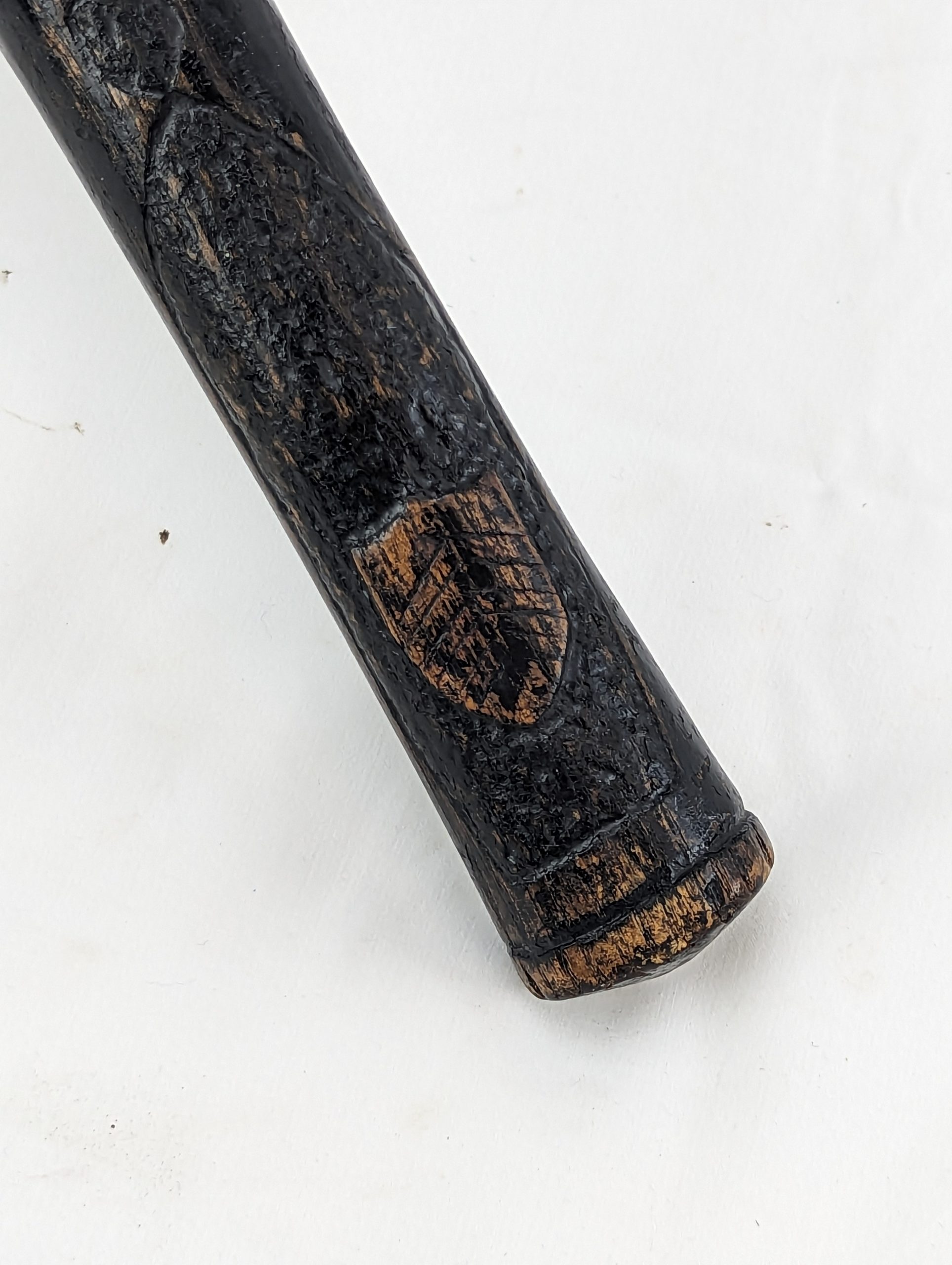 Vintage British Fire Axe with Cover - Image 2
