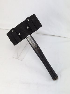 Vintage British Fire Axe with Cover
