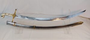 Rare, British King William Officers Mameluke Sword and Scabbard by Hamburger Harwood & Co