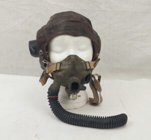 Rare WW2 Type C Flying Helmet For RAFWAFFE RAE Farnborough