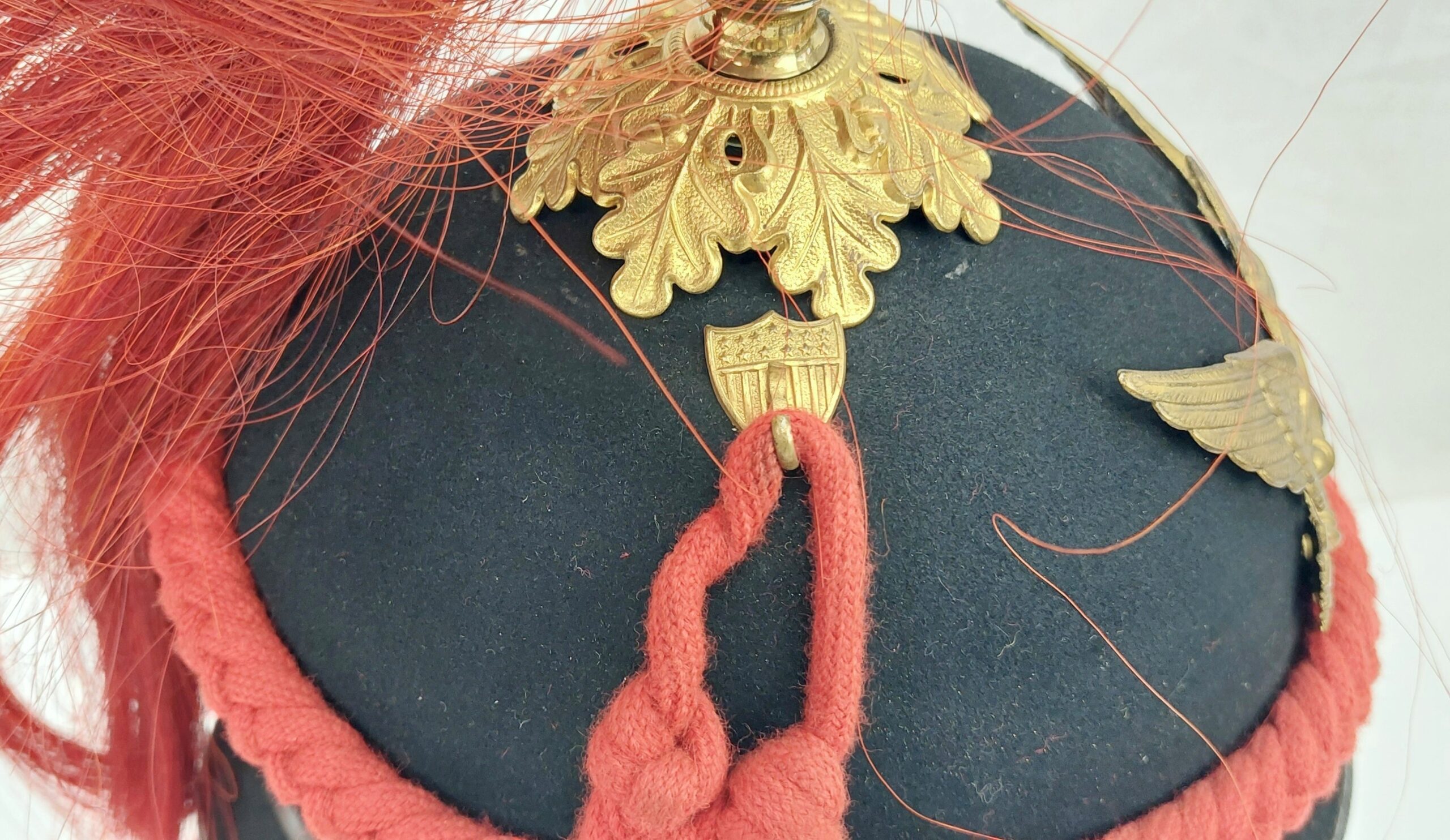 United States 3rd Artillery Officer's Dress Helmet - Image 12
