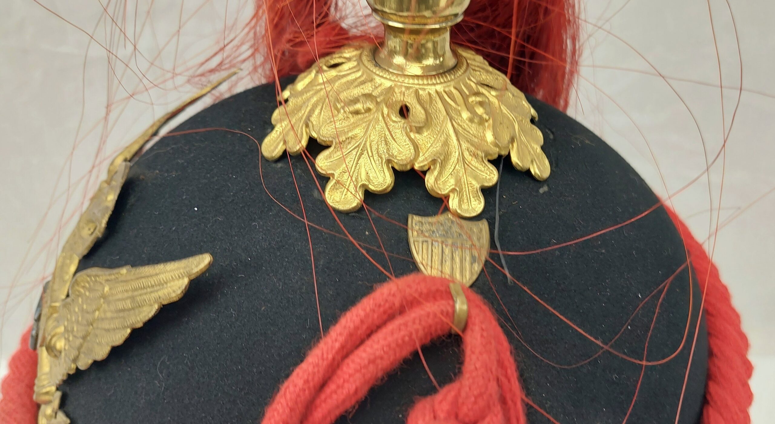 United States 3rd Artillery Officer's Dress Helmet - Image 13