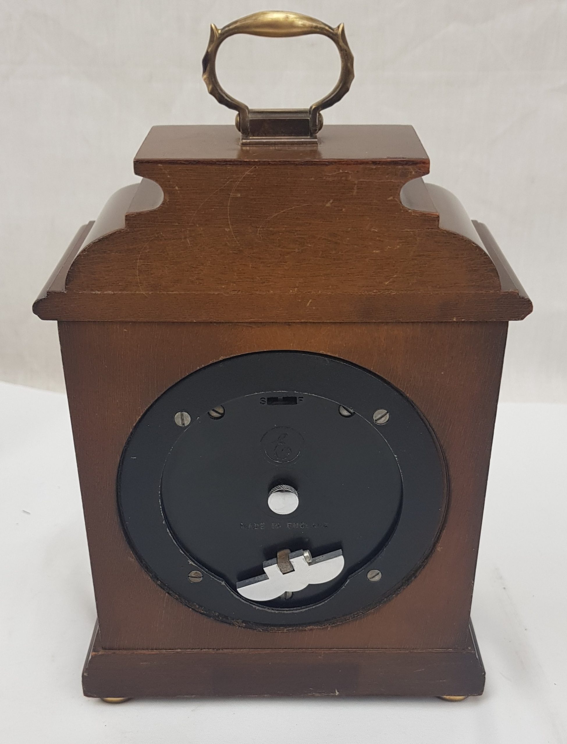 Vintage Garrard Elliot Mahogany 8 Day Mantle Clock - Image 6