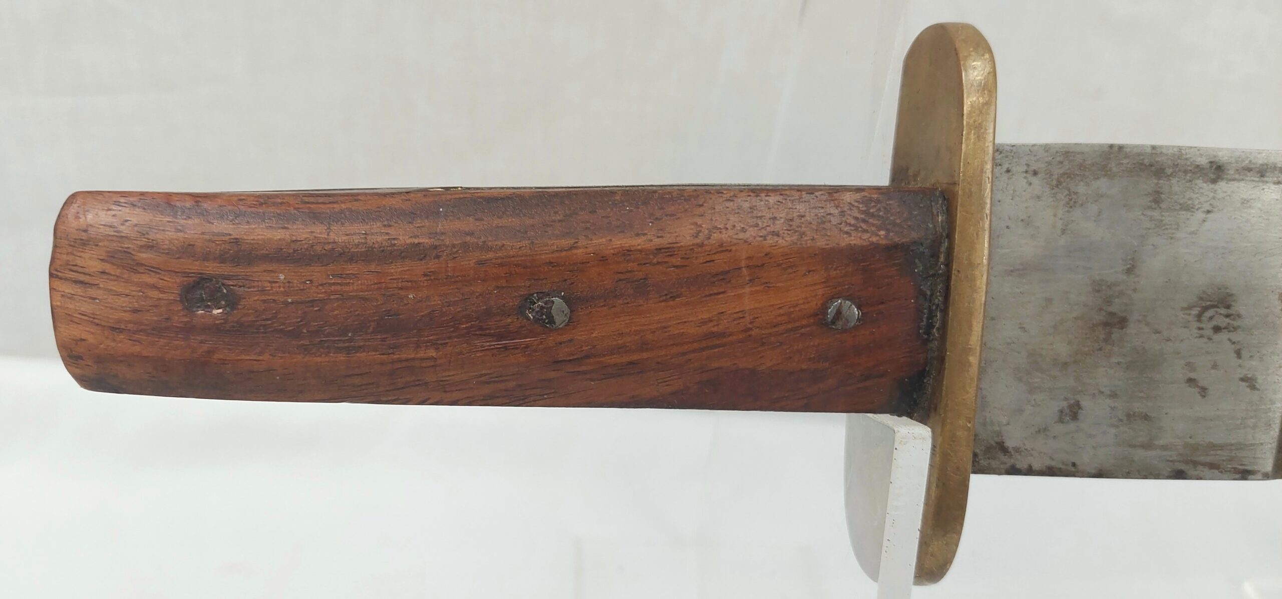 WW1 Trench Made Bowie Knife - Image 4