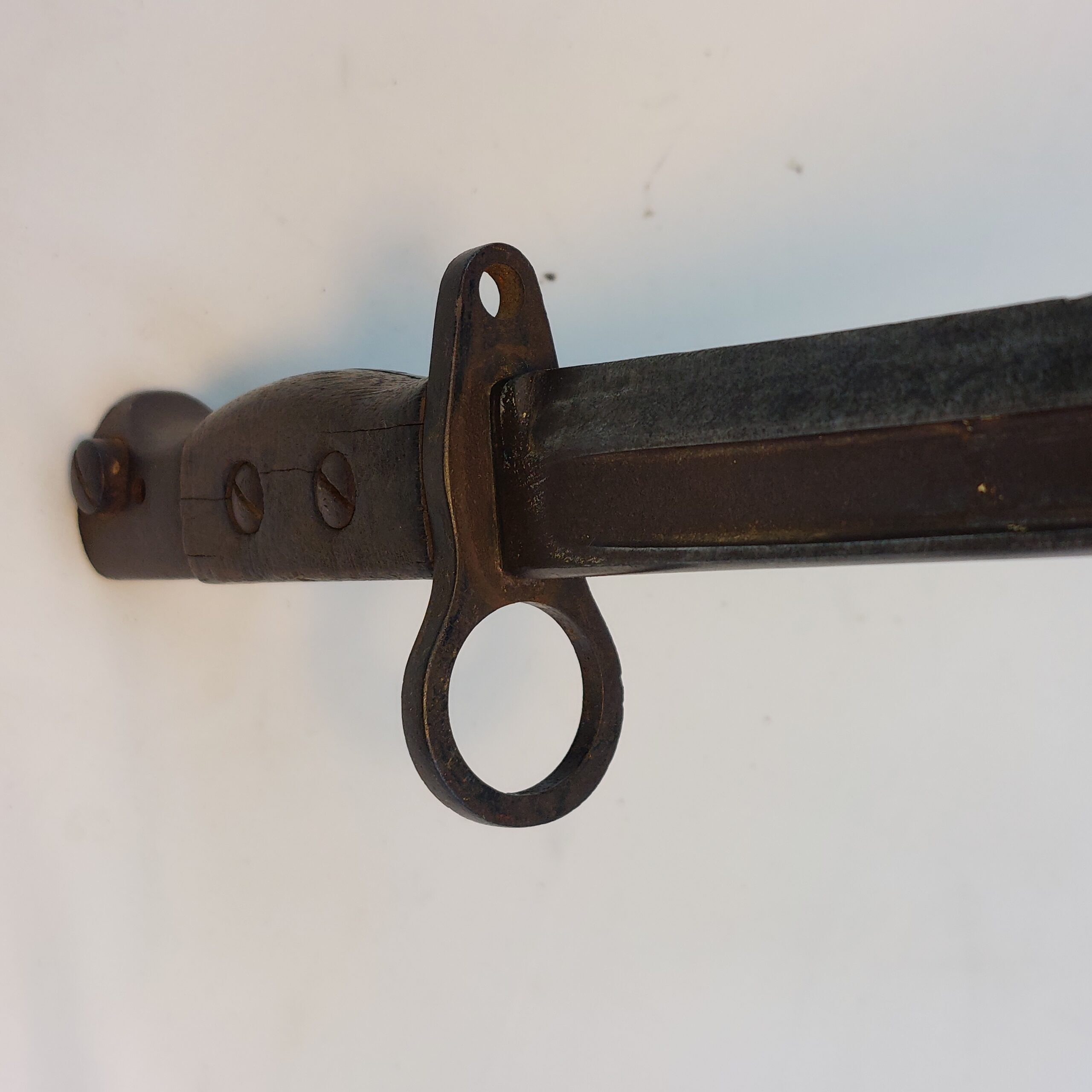 WW2 British No 5. Jungle Carbine Bayonet, Maker Marked WSC. With Original Scabbard - Image 9