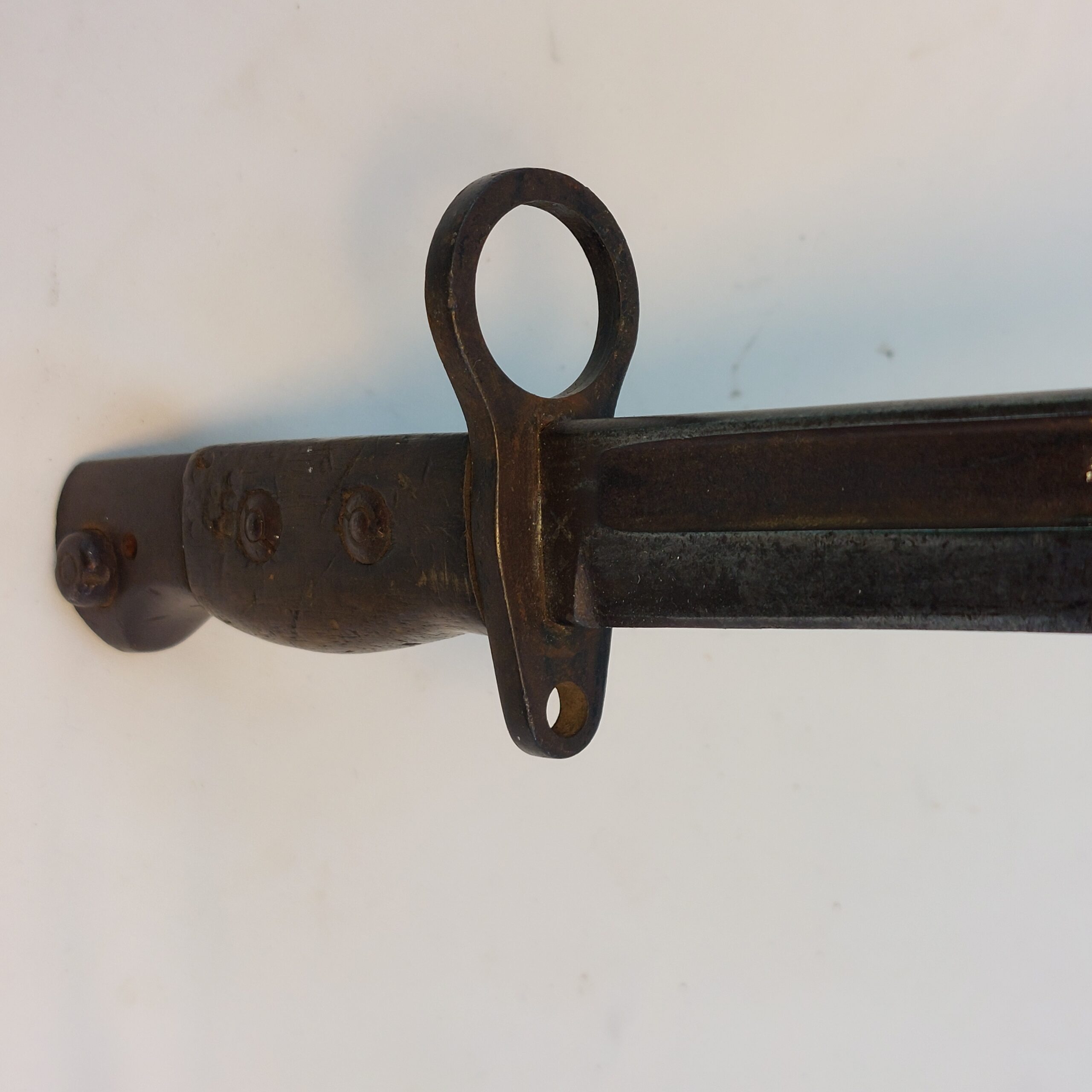 WW2 British No 5. Jungle Carbine Bayonet, Maker Marked WSC. With Original Scabbard - Image 10