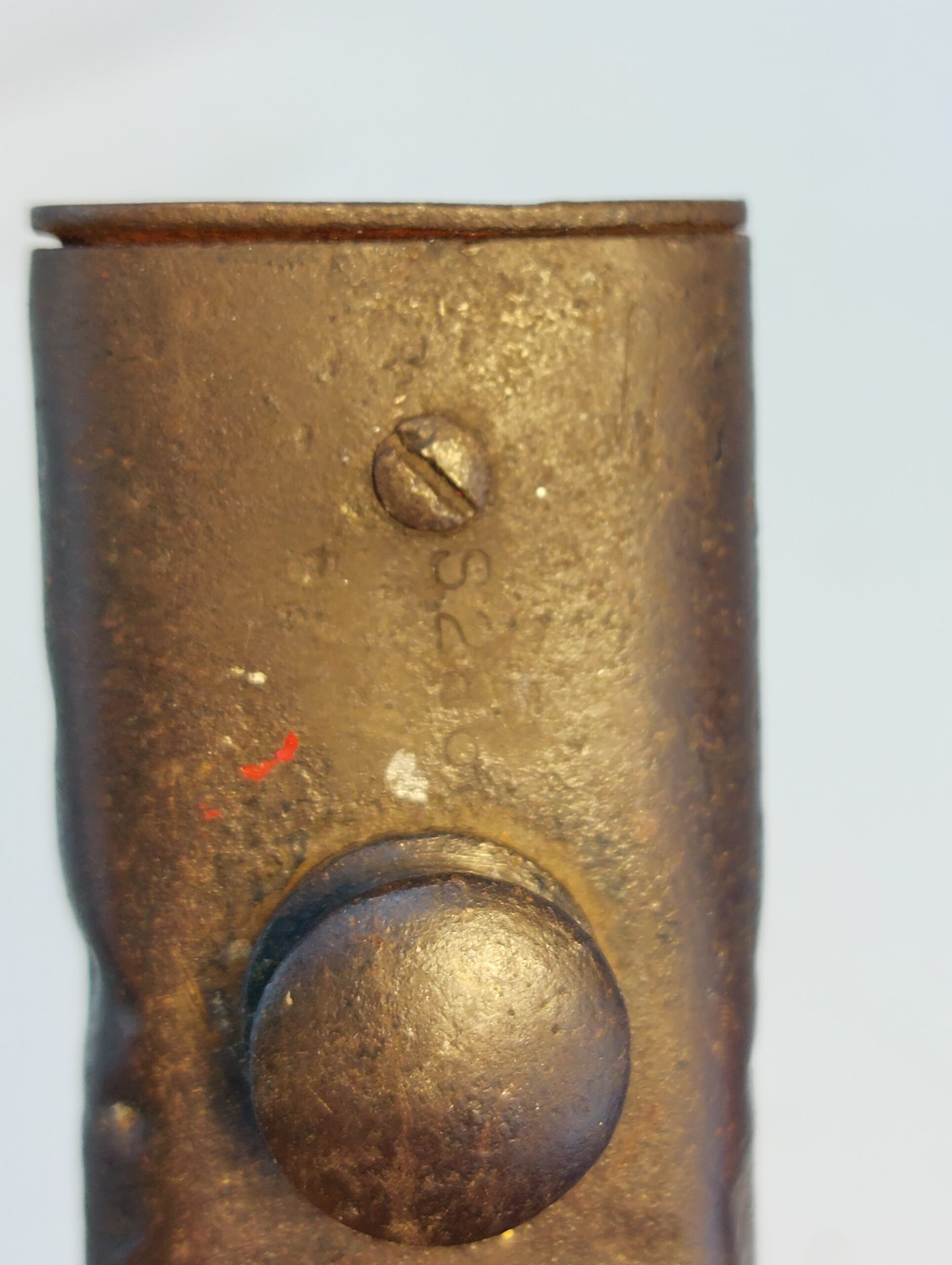 WW2 British No 5. Jungle Carbine Bayonet, Maker Marked WSC. With Original Scabbard - Image 16