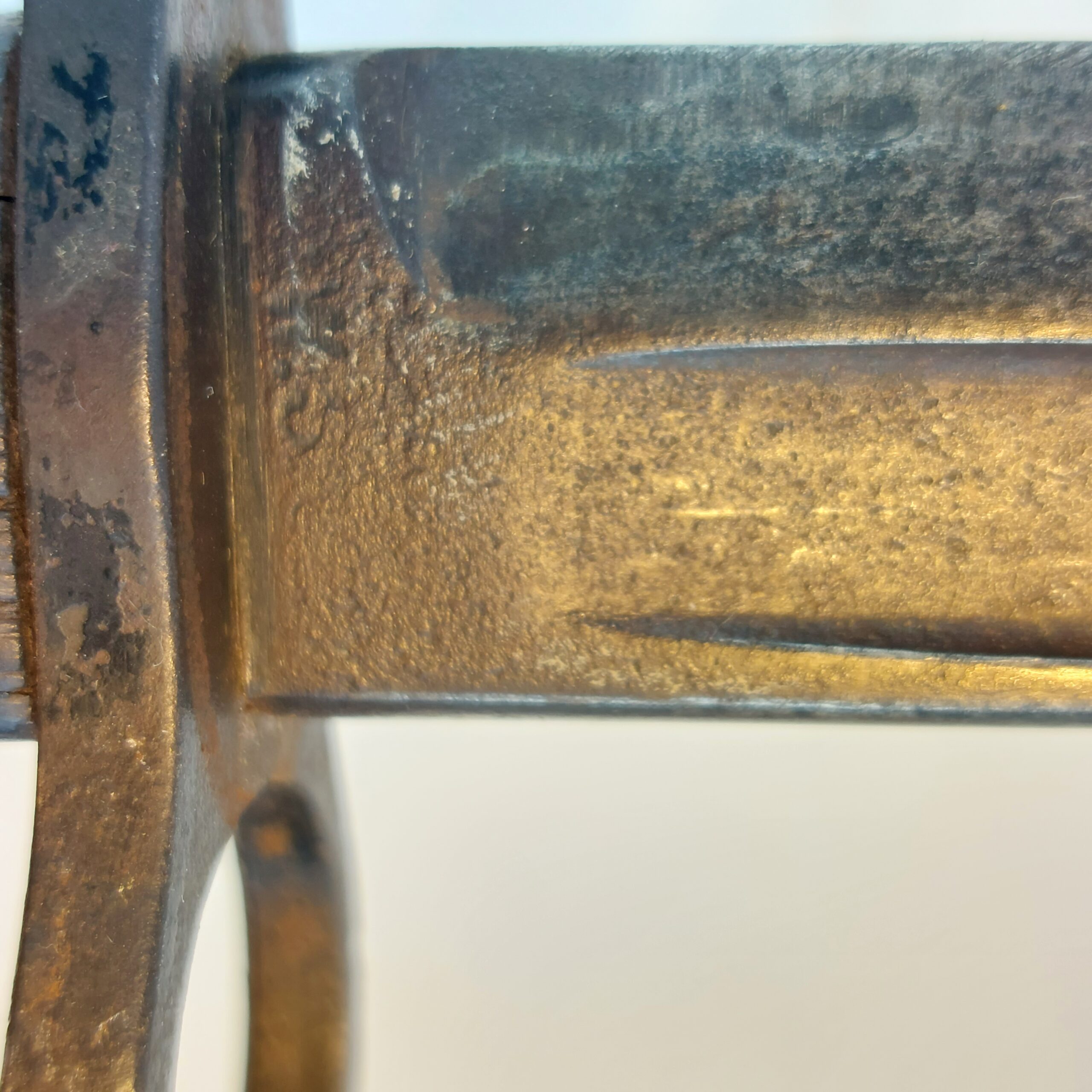 WW2 British No 5. Jungle Carbine Bayonet, Maker Marked WSC. With Original Scabbard - Image 5