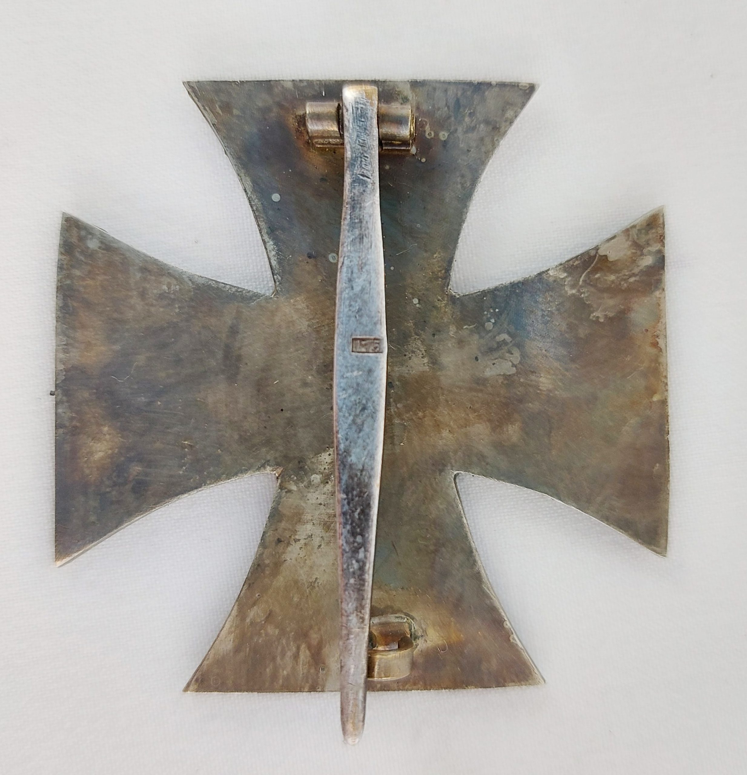 WW2 Iron Cross, 1939, 1st Class Maker Marked L15 (Otto Schickle) - Image 3