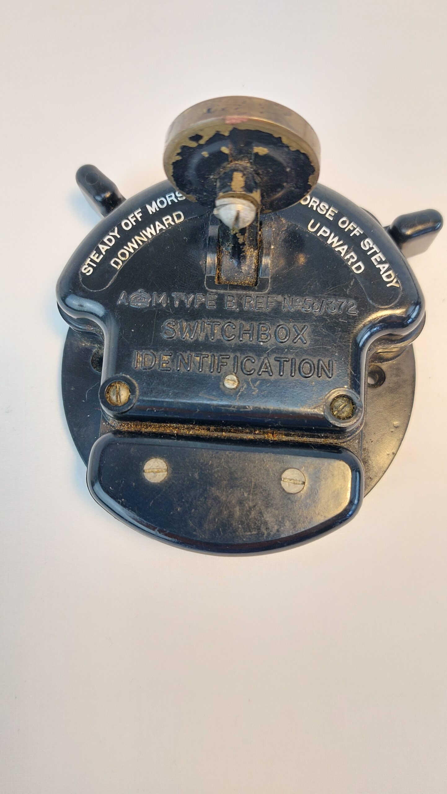 WW2 RAF Identification Lamp Morse Key No 5c/372 used in Spitfires, Hurricanes and Lancasters - Image 3
