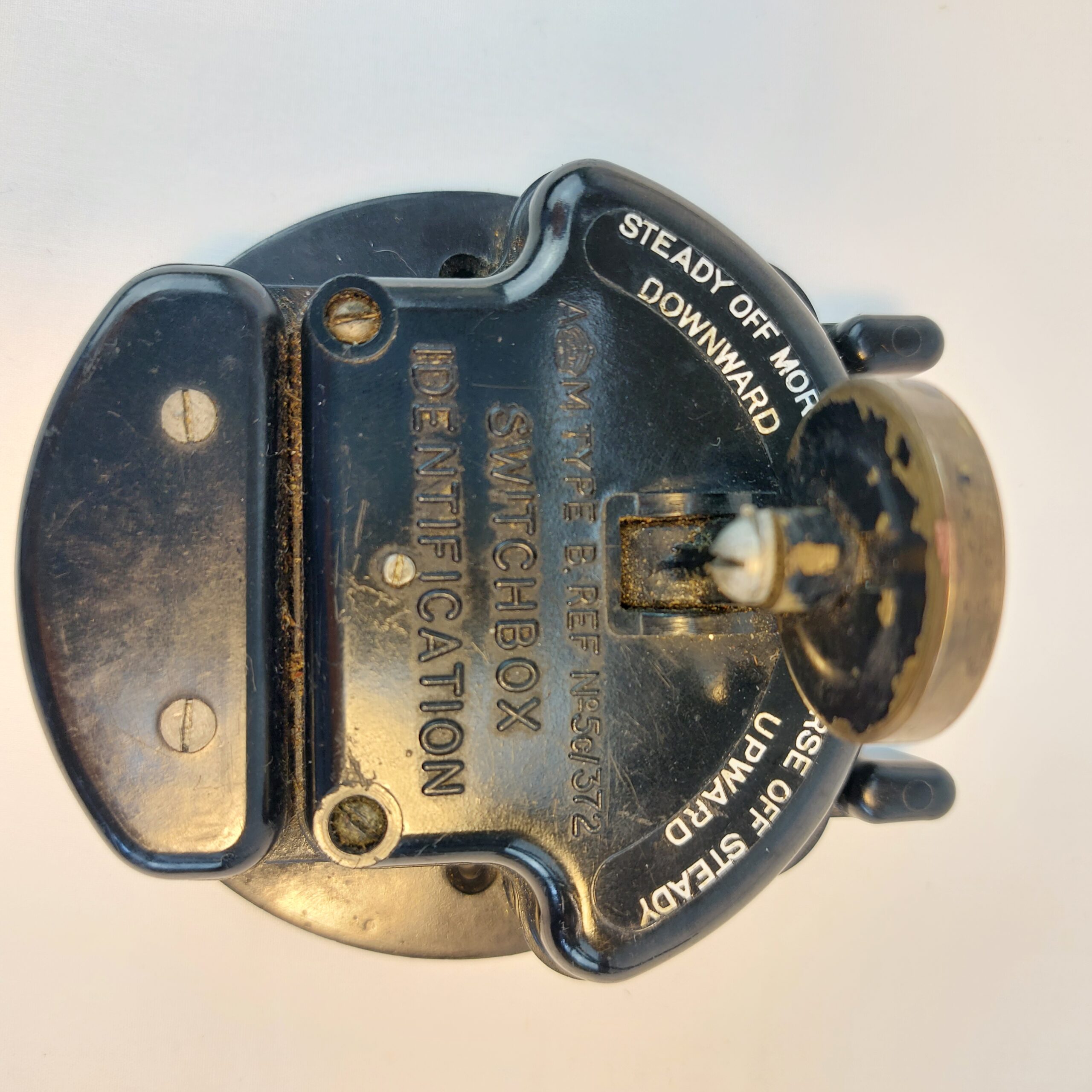 WW2 RAF Identification Lamp Morse Key No 5c/372 used in Spitfires, Hurricanes and Lancasters - Image 4