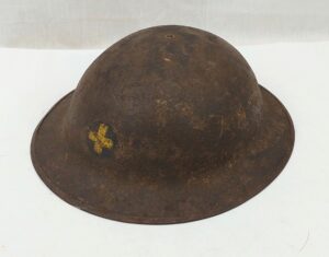 WWI USA 33rd Division Mark 1 Brodie Helmet