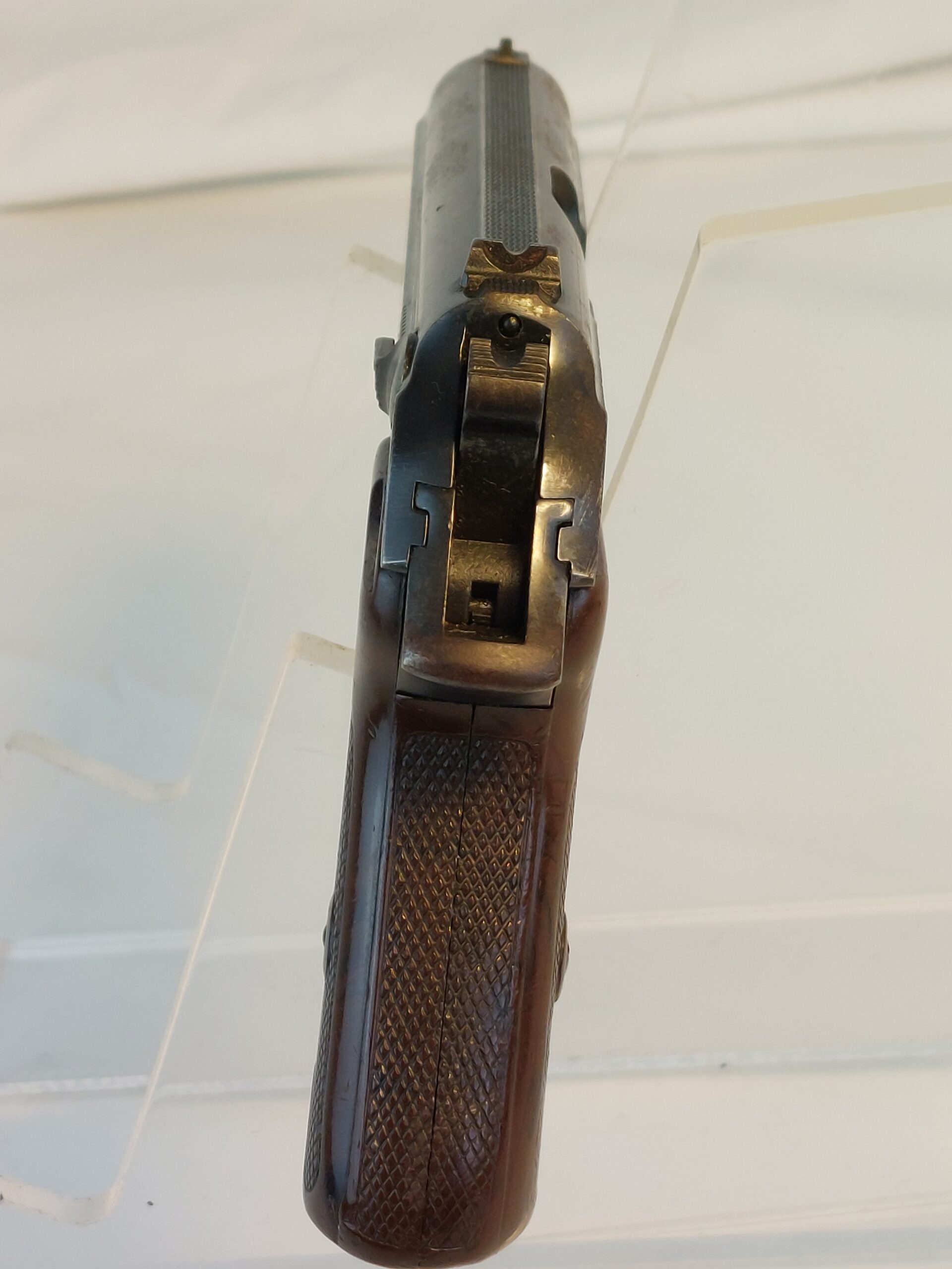 German c1940 WW2 Walther PPK Semi-Automatic Pistol Cal. 7.65mm. Barrel Length 3.25". Deactivated - Image 7