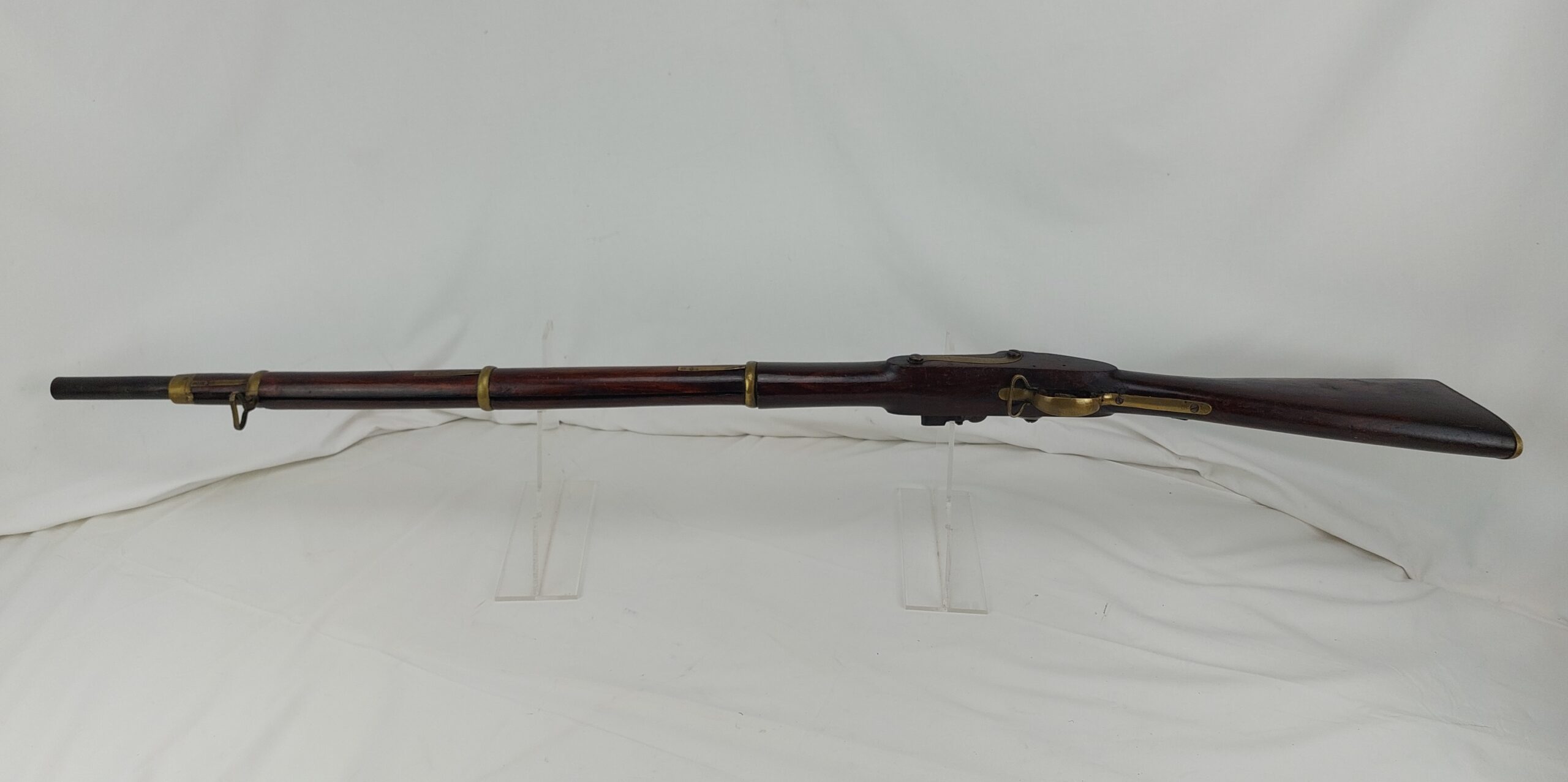 c1800 India Pattern Flintlock Brown Bess Musket - Image 8