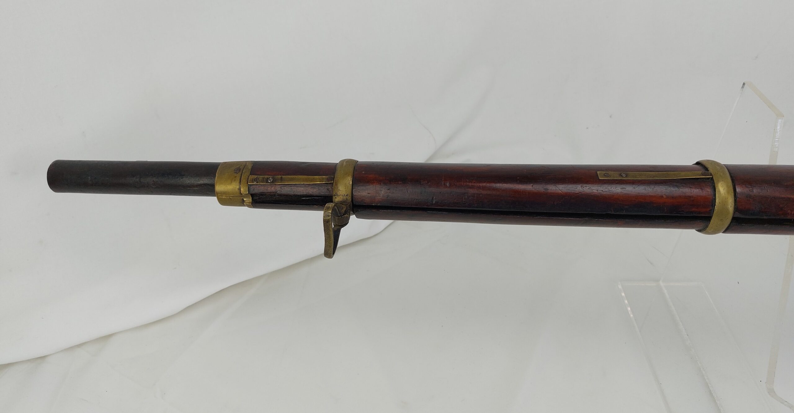 c1800 India Pattern Flintlock Brown Bess Musket - Image 7