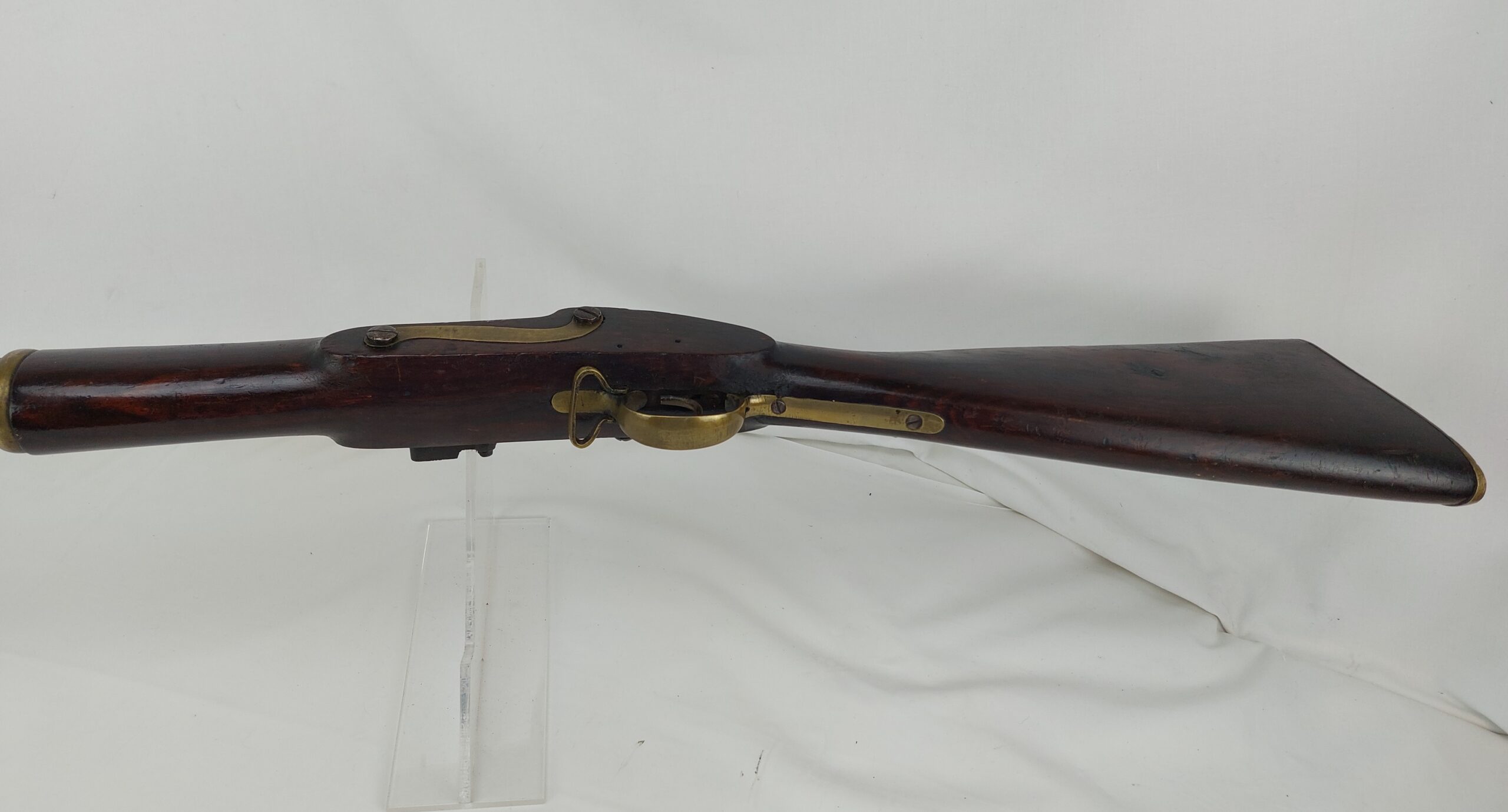c1800 India Pattern Flintlock Brown Bess Musket - Image 6