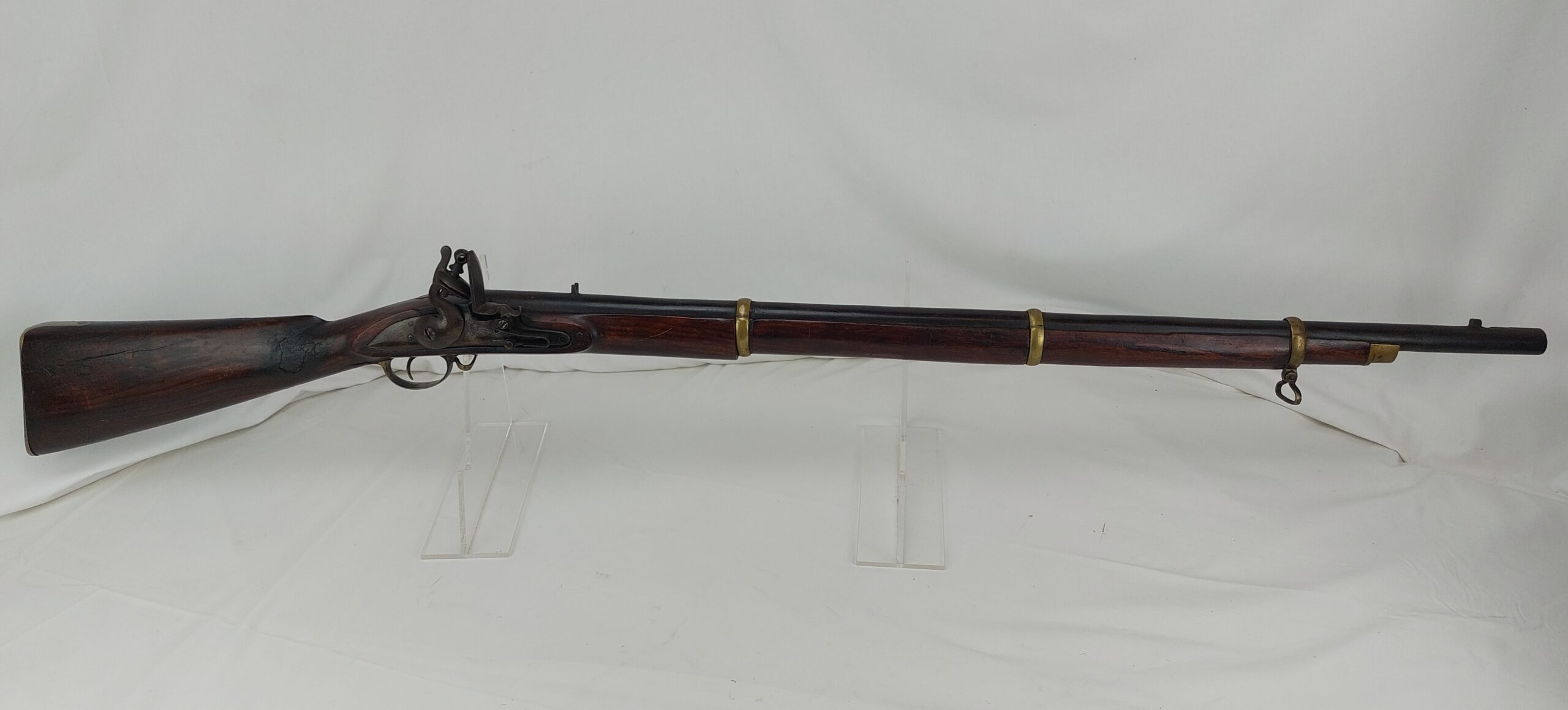 c1800 India Pattern Flintlock Brown Bess Musket