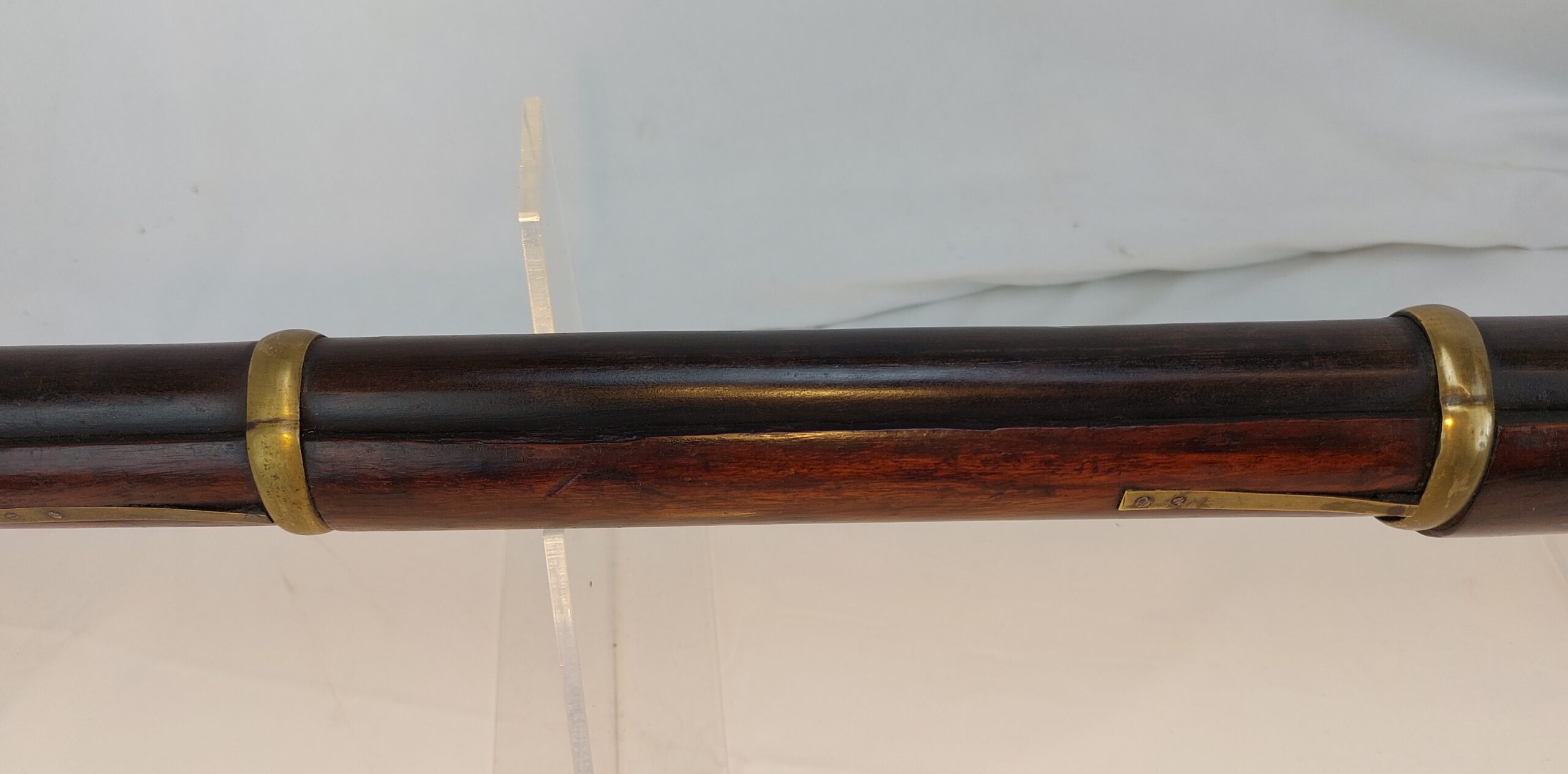 c1800 India Pattern Flintlock Brown Bess Musket - Image 11