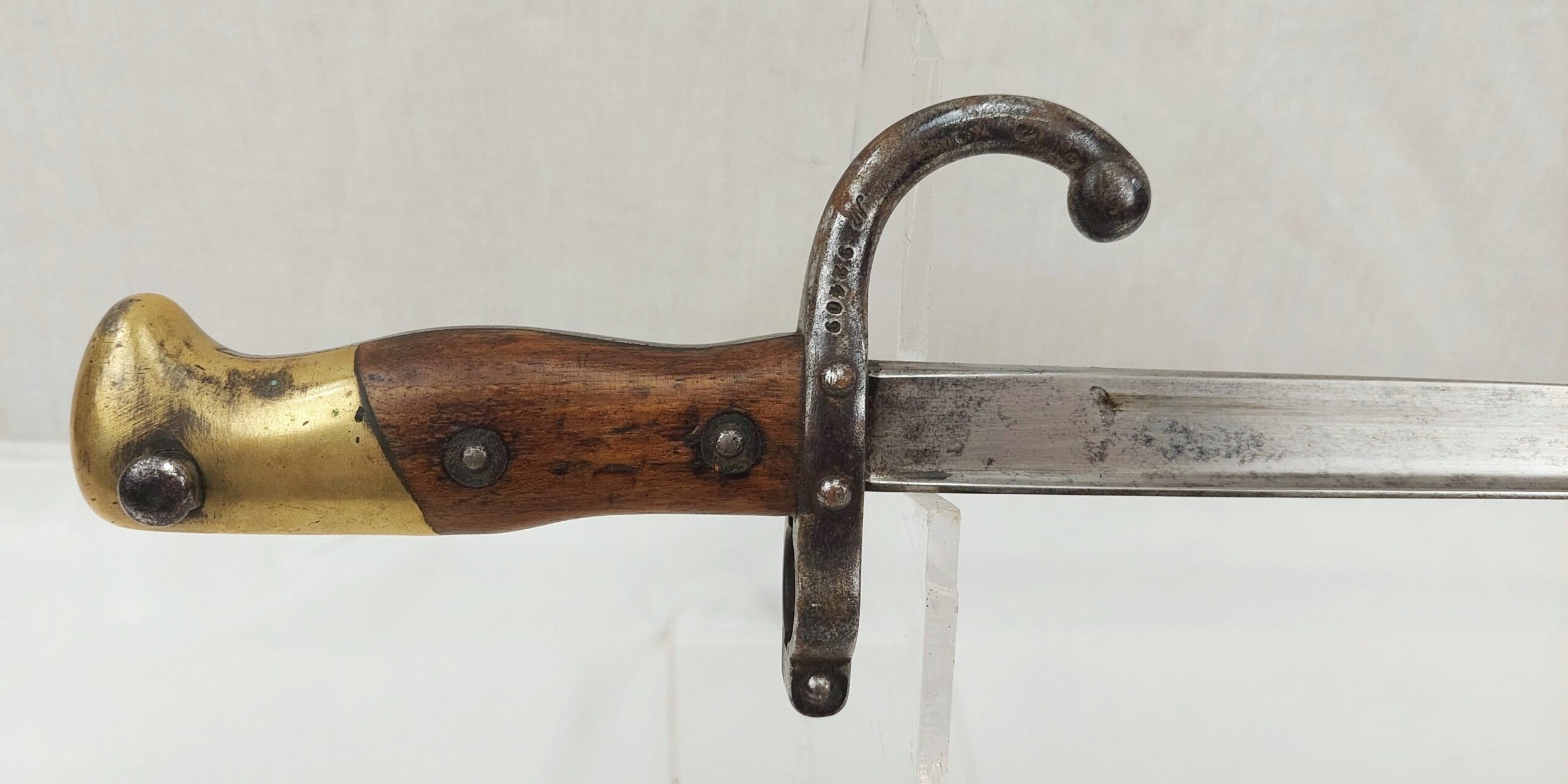 1878 Pattern Fusil Gras Bayonet And Scabbard - Image 13