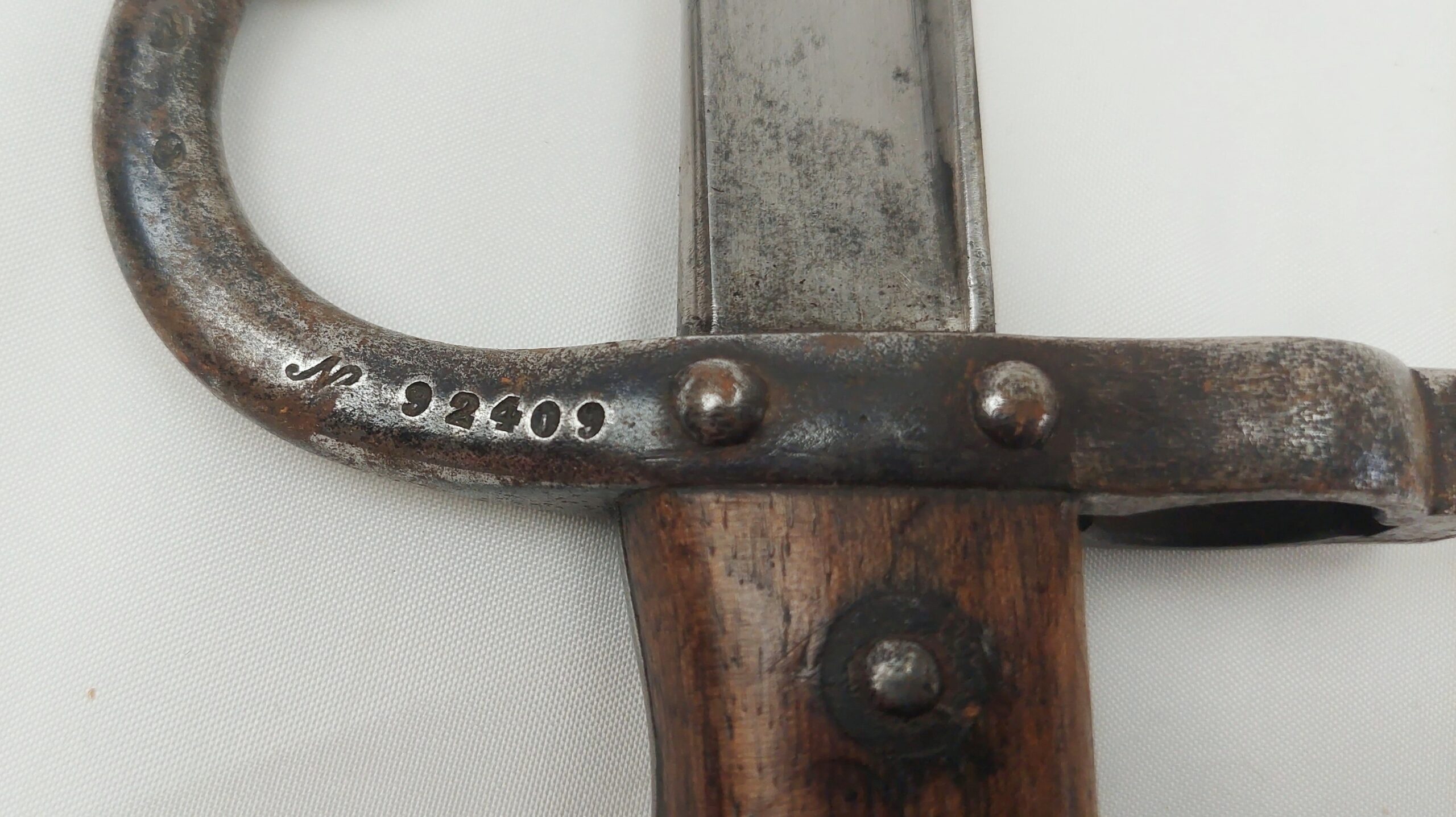 1878 Pattern Fusil Gras Bayonet And Scabbard - Image 12