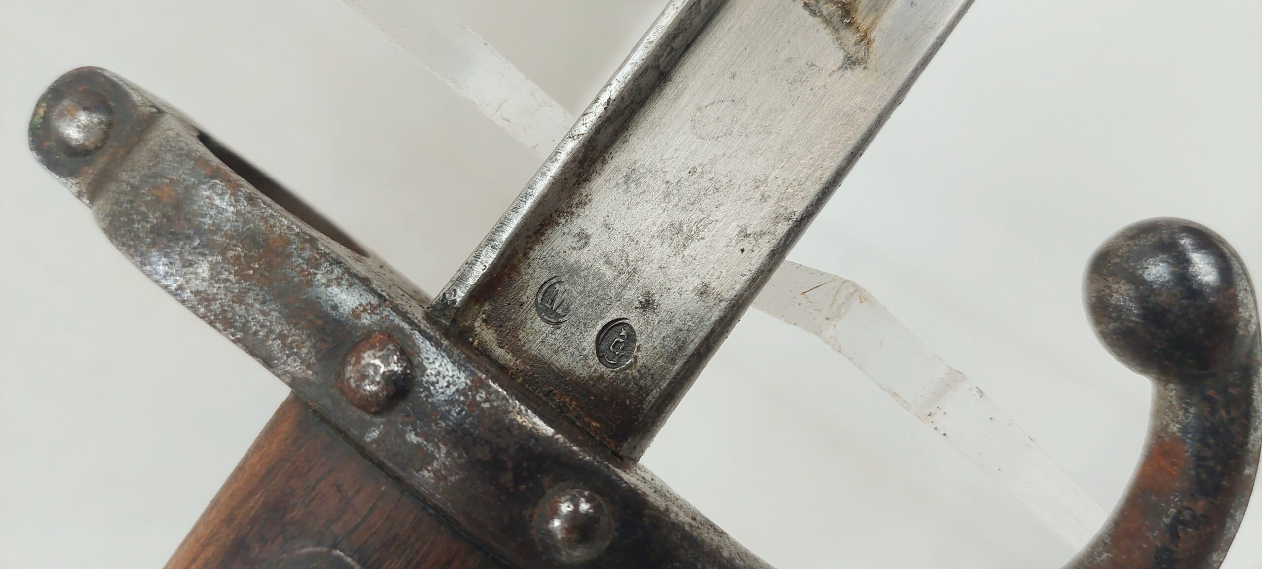 1878 Pattern Fusil Gras Bayonet And Scabbard - Image 6
