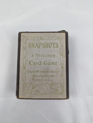 1935 Snapshots Missionary Card Game
